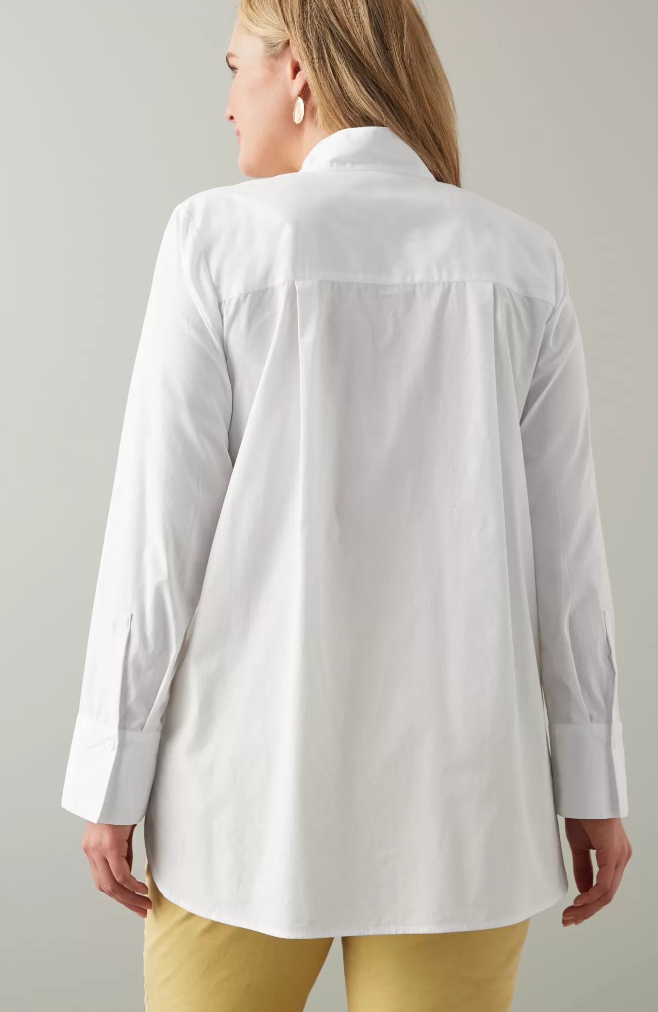 J.Jill Cotton Stand-Collar Tunic Best Sale