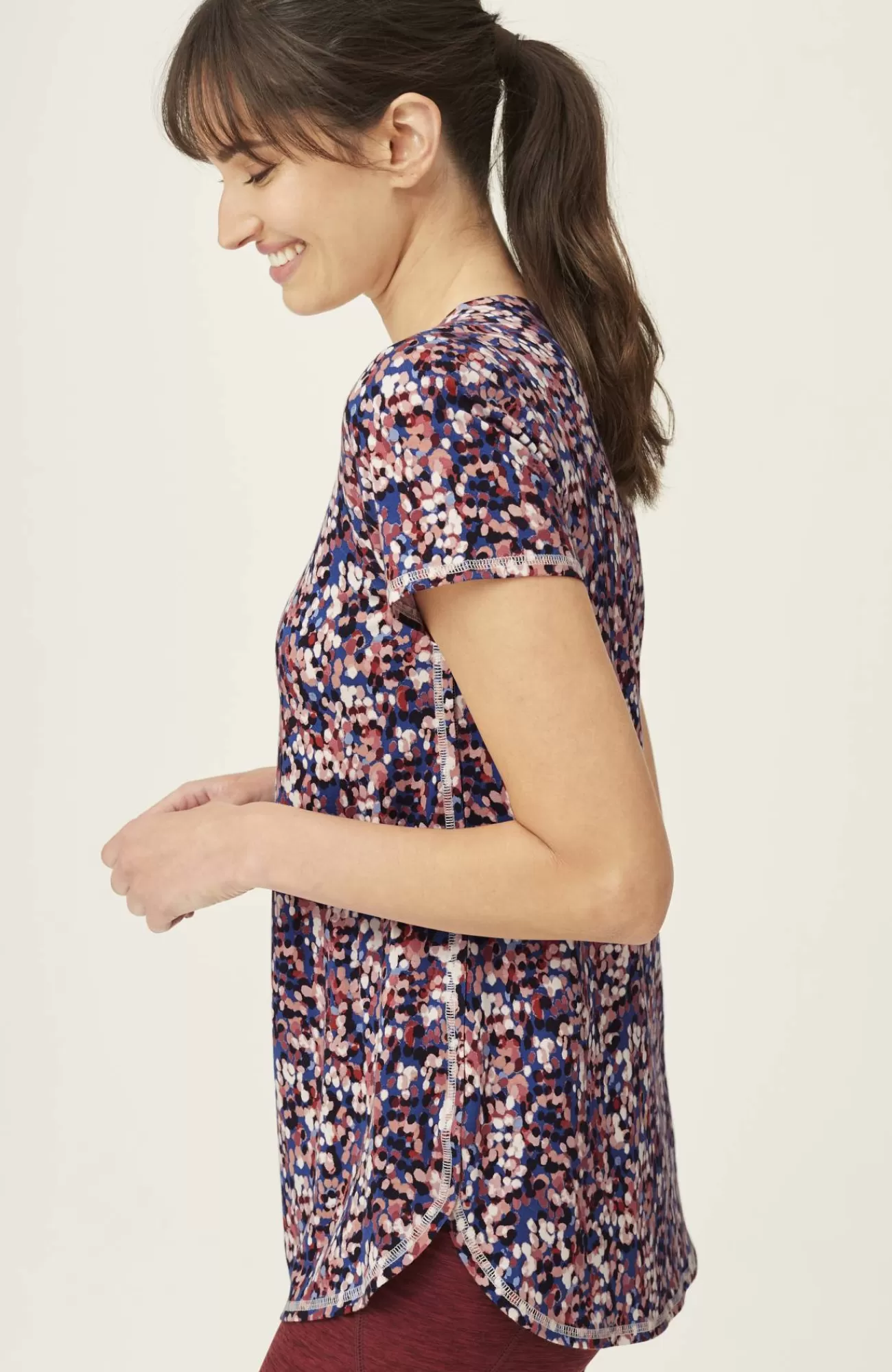 J.Jill Fit Progress Shirttail Tee Discount