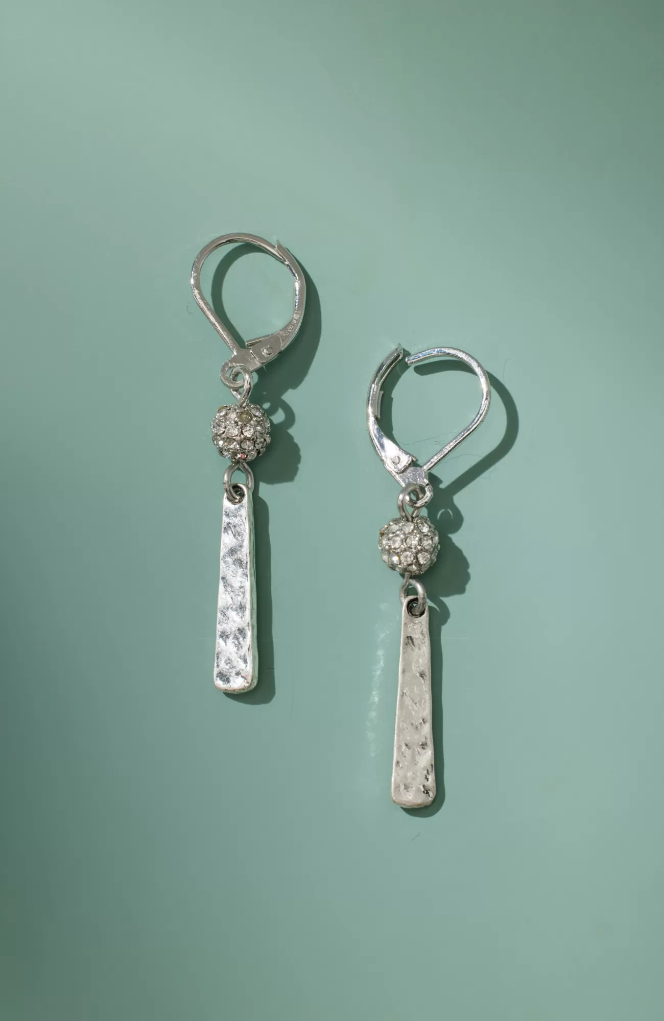 J.Jill Golden Hour Linear-Bar Earrings Silvertone Multi Best Sale