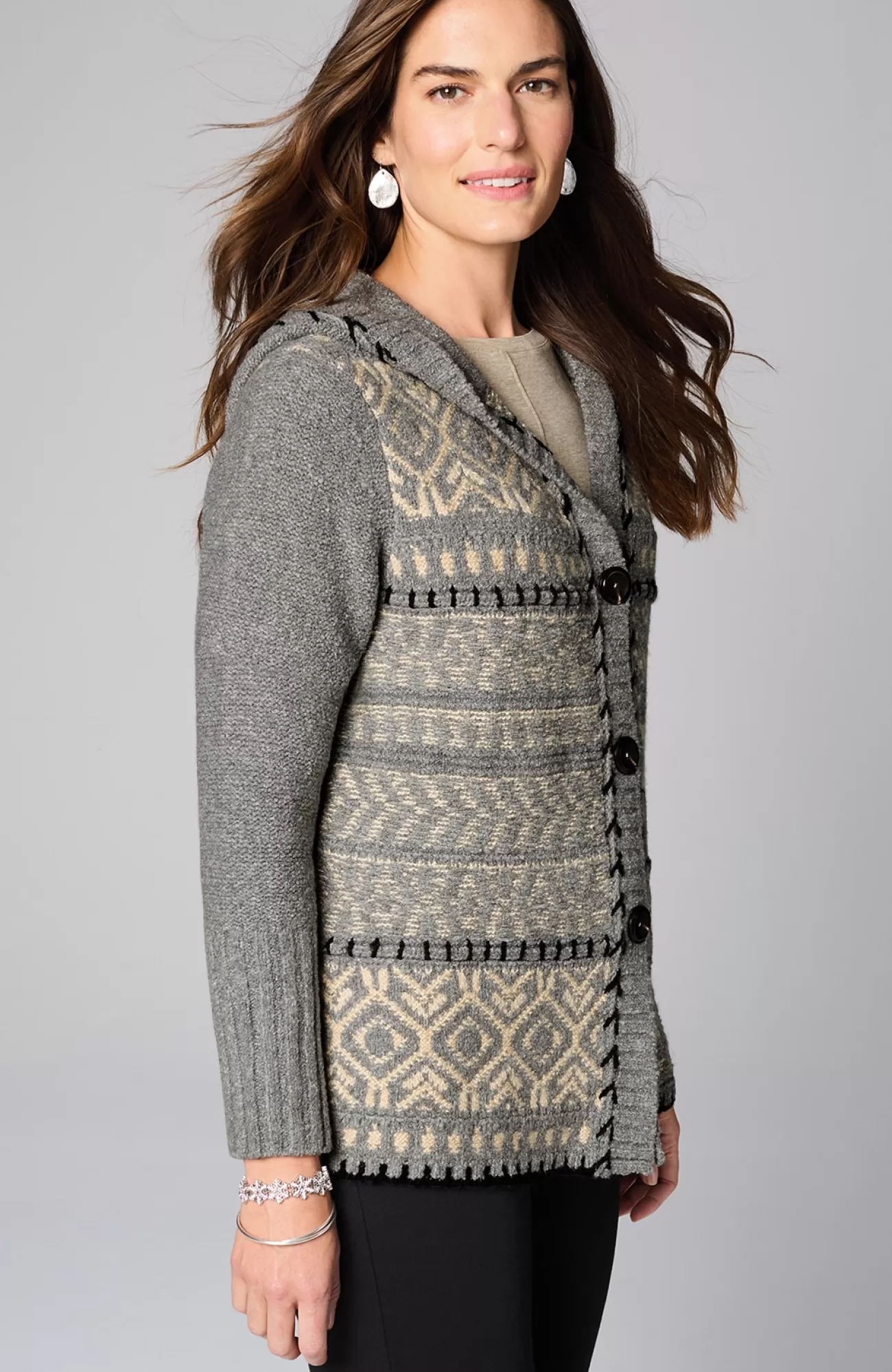 handembroidered_hooded_cardi_4-1.webp J.Jill Hand-Embroidered Hooded Cardi Dark Grey Heather/oatmeal Best