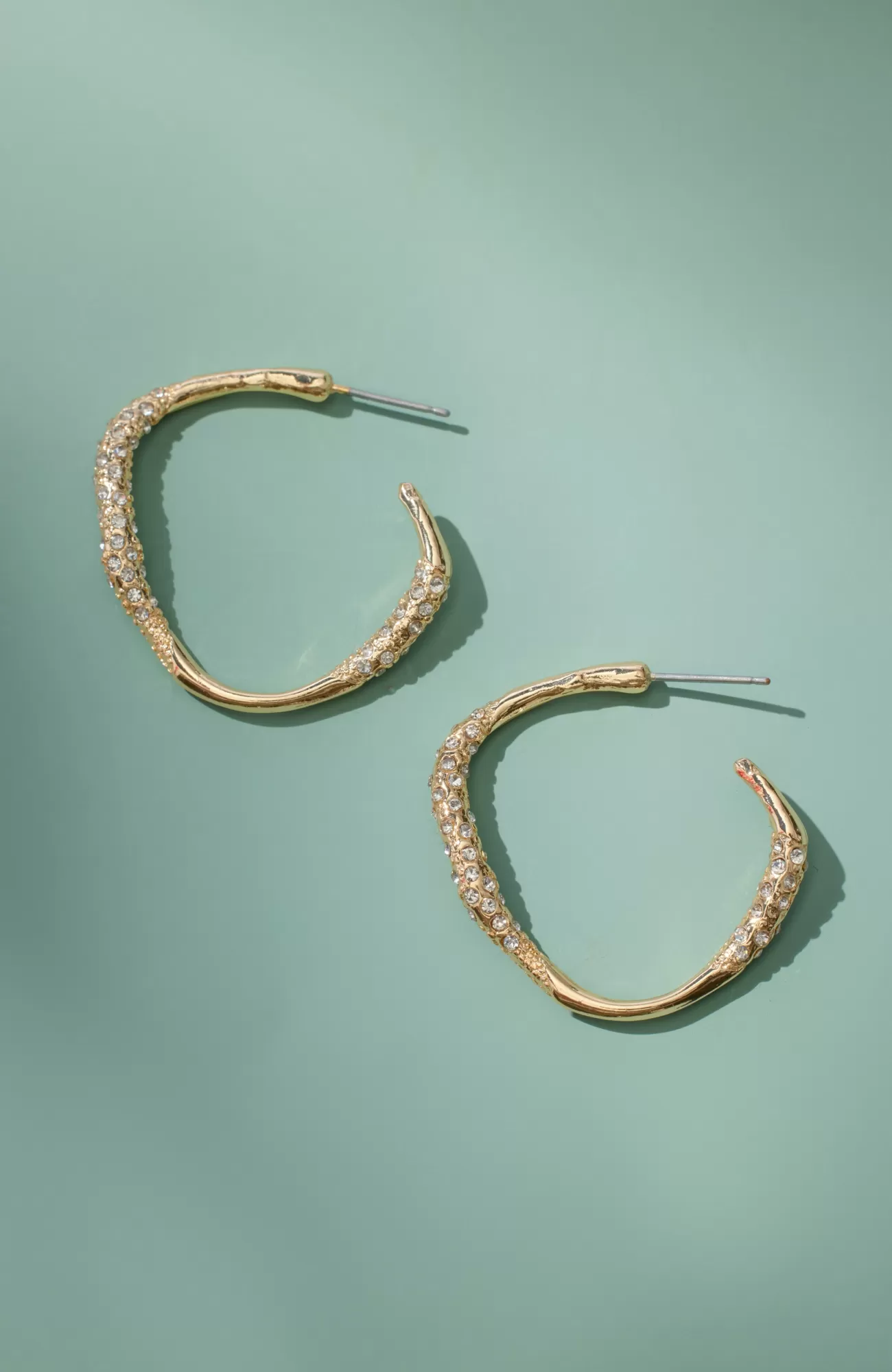 J.Jill Holiday Hoop Earrings Goldtone Best Sale