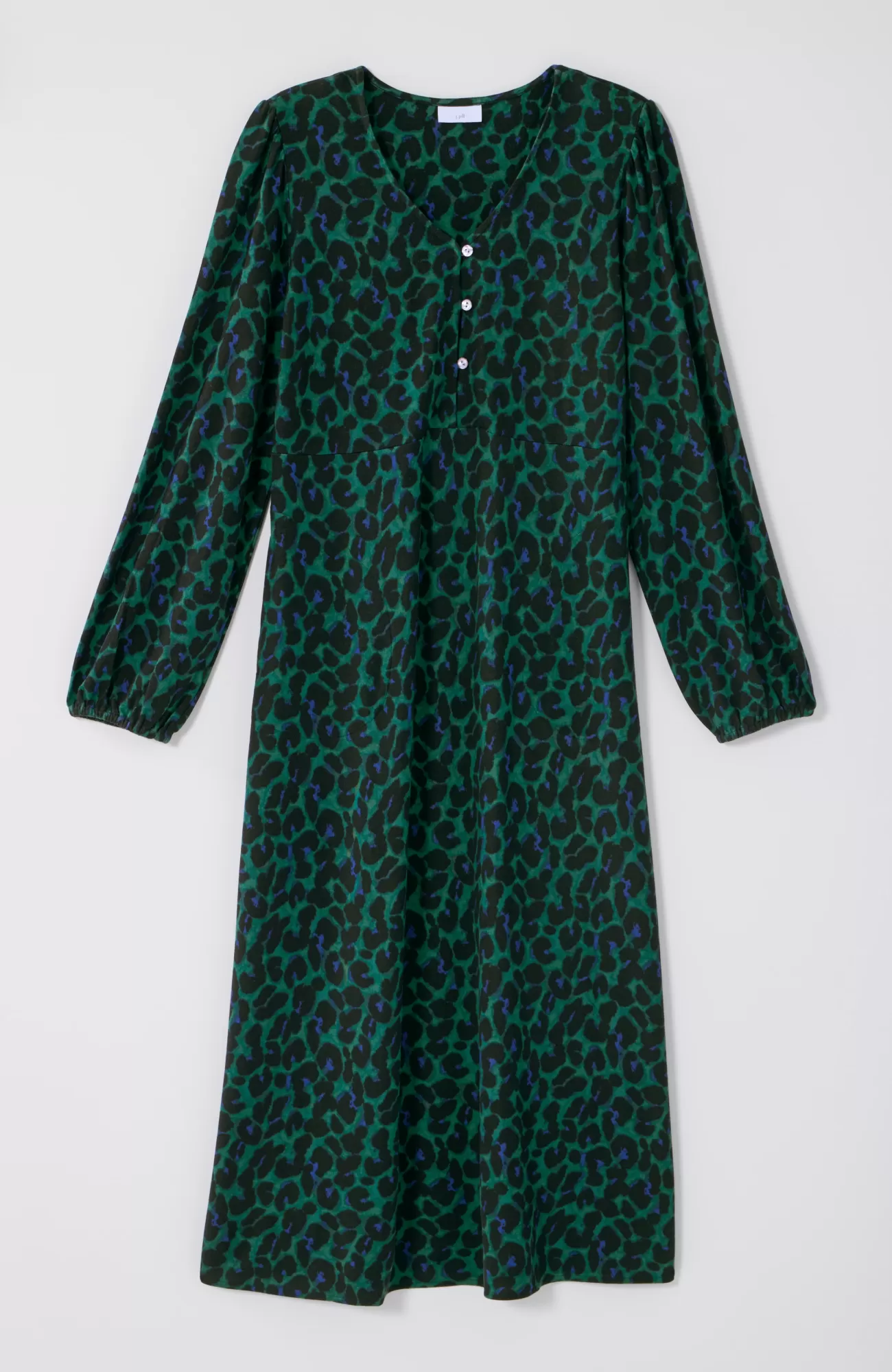 lightweight_ponte_knit_midi_dress_3-1.webp J.Jill Lightweight Ponte Knit Midi Dress Light Scots Pine Royal Leopard Hot
