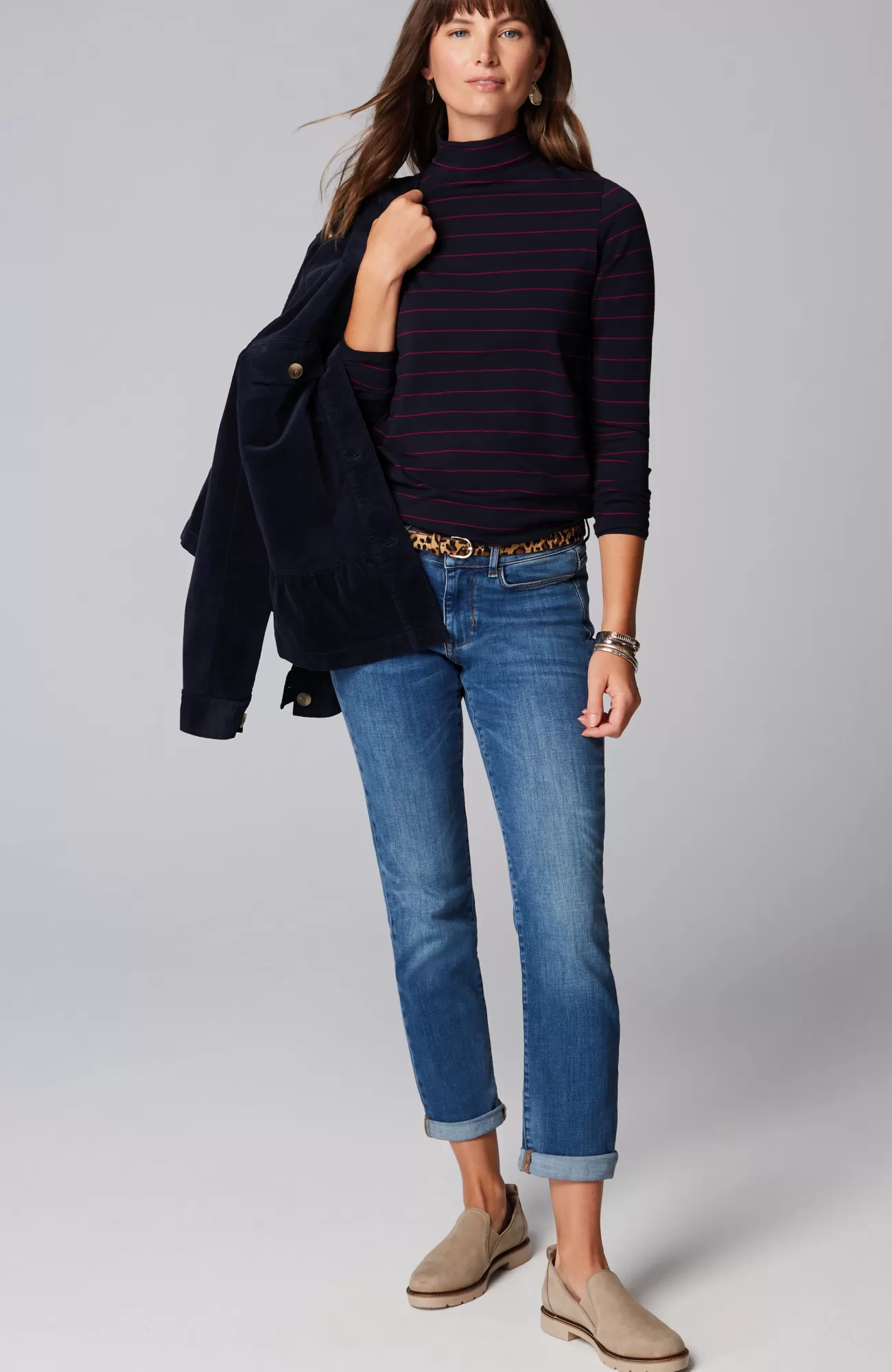 luxe_supima_turtleneck_tunic_21-2.webp J.Jill Luxe Supima® Turtleneck Tunic Vermilion Hot