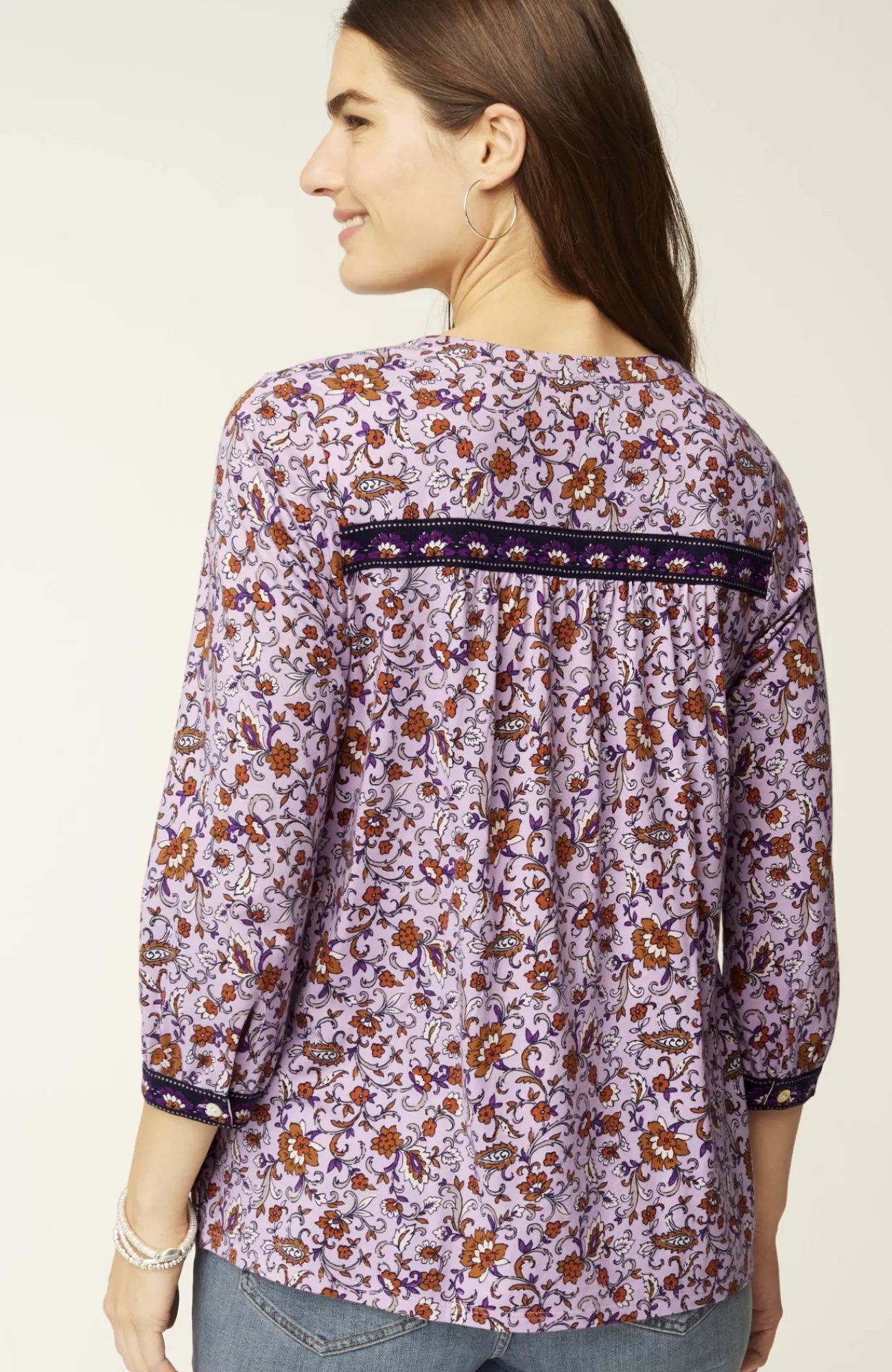 mixedflorals_borderprinted_top_2.webp J.Jill Mixed-Florals Border-Printed Top Best Sale