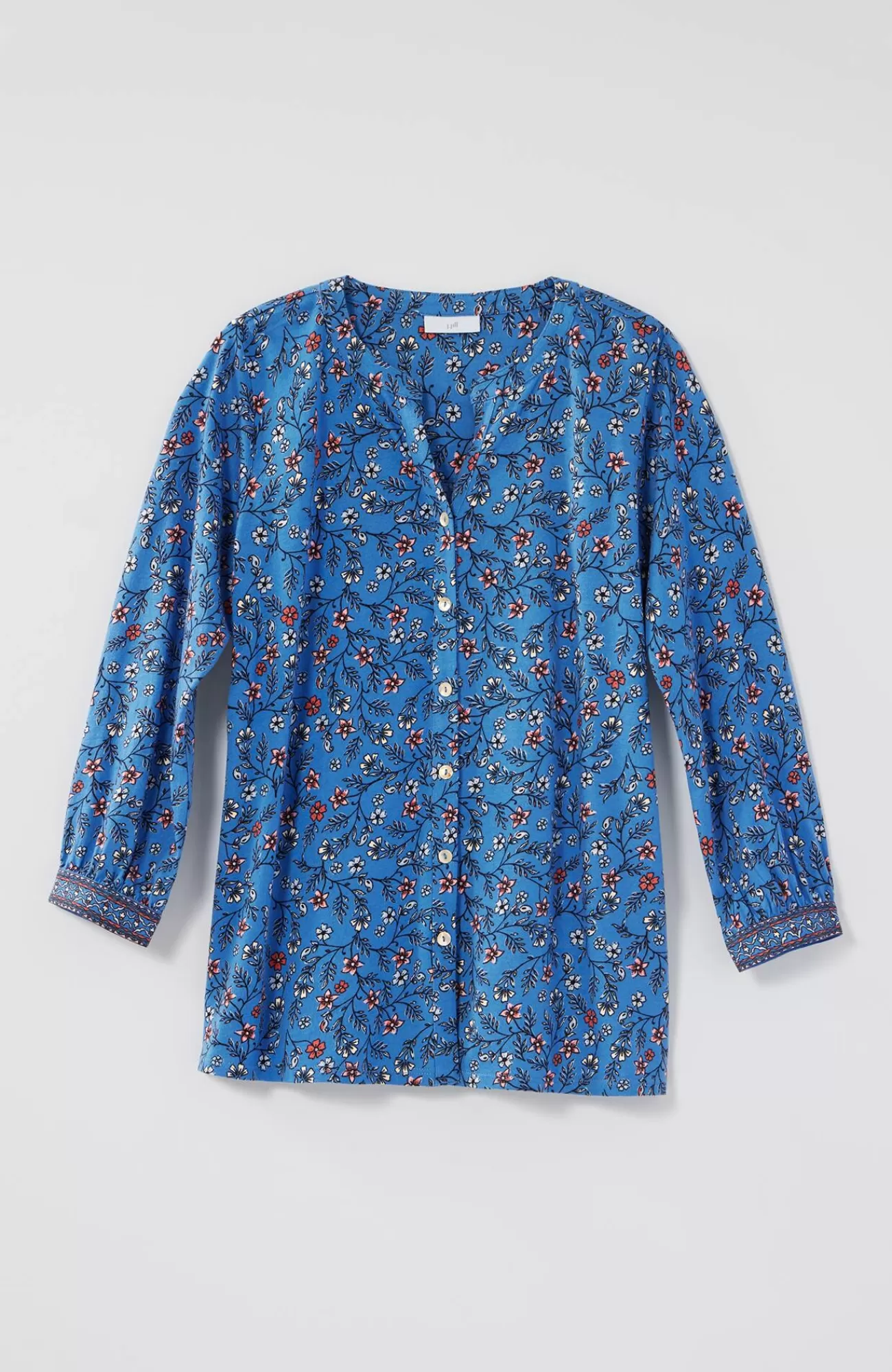 mixedflorals_borderprinted_top_5.webp J.Jill Mixed-Florals Border-Printed Top Best Sale