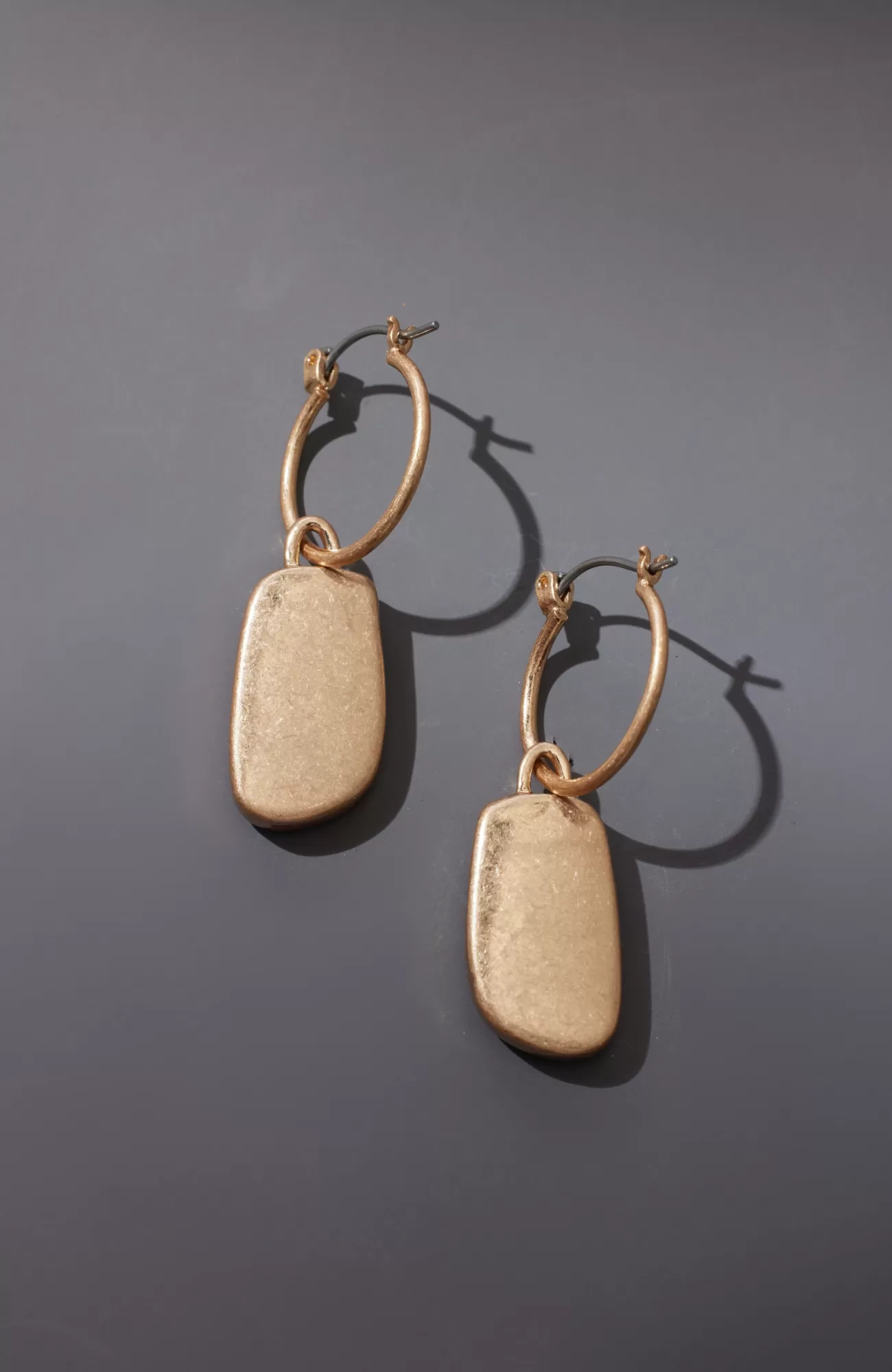 J.Jill Mixed-Metal Reversible Earrings Silvertone/goldtone Clearance