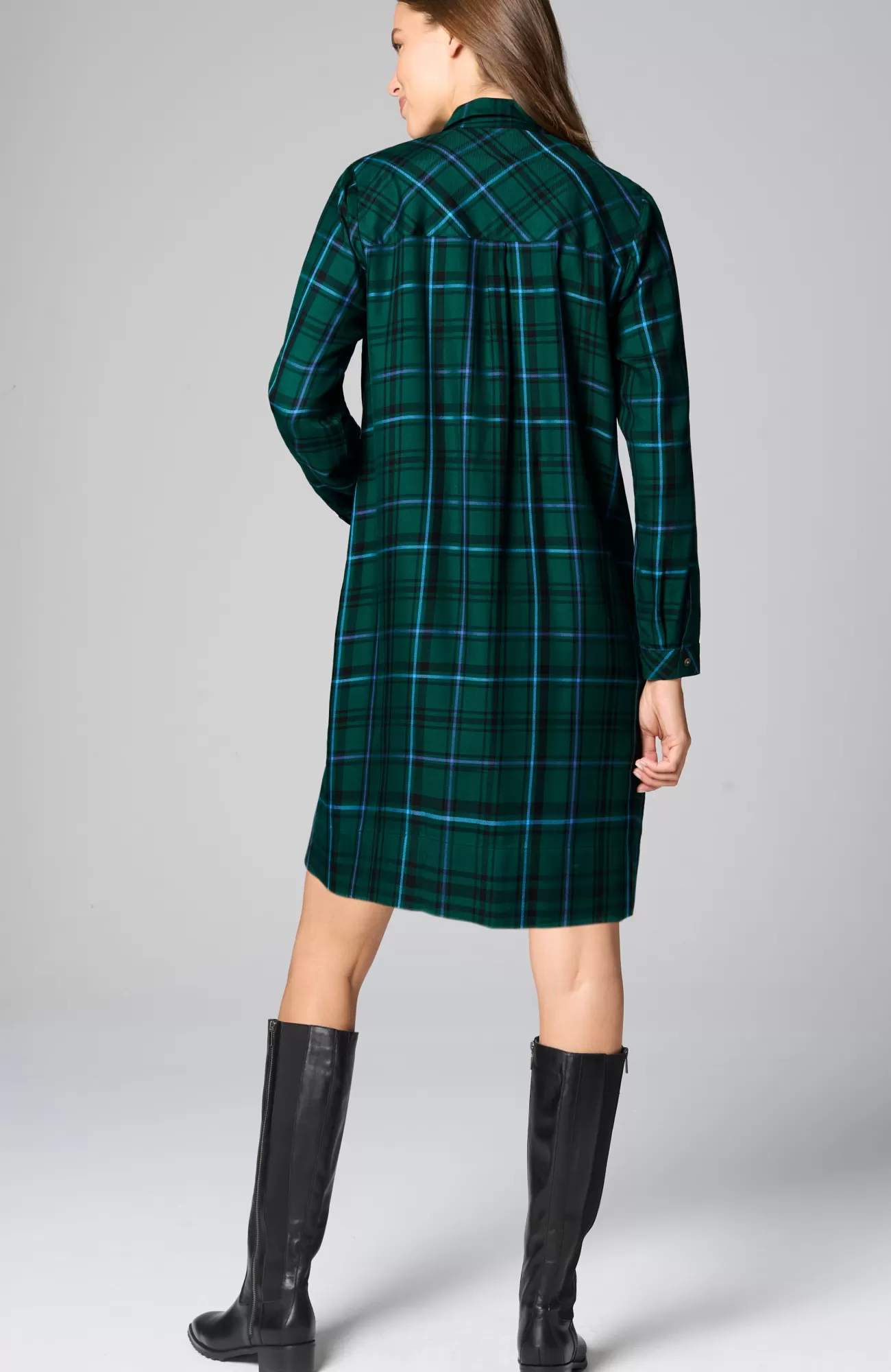 plaid_splitneck_dress_14-1.webp J.Jill Plaid Split-Neck Dress Cheap