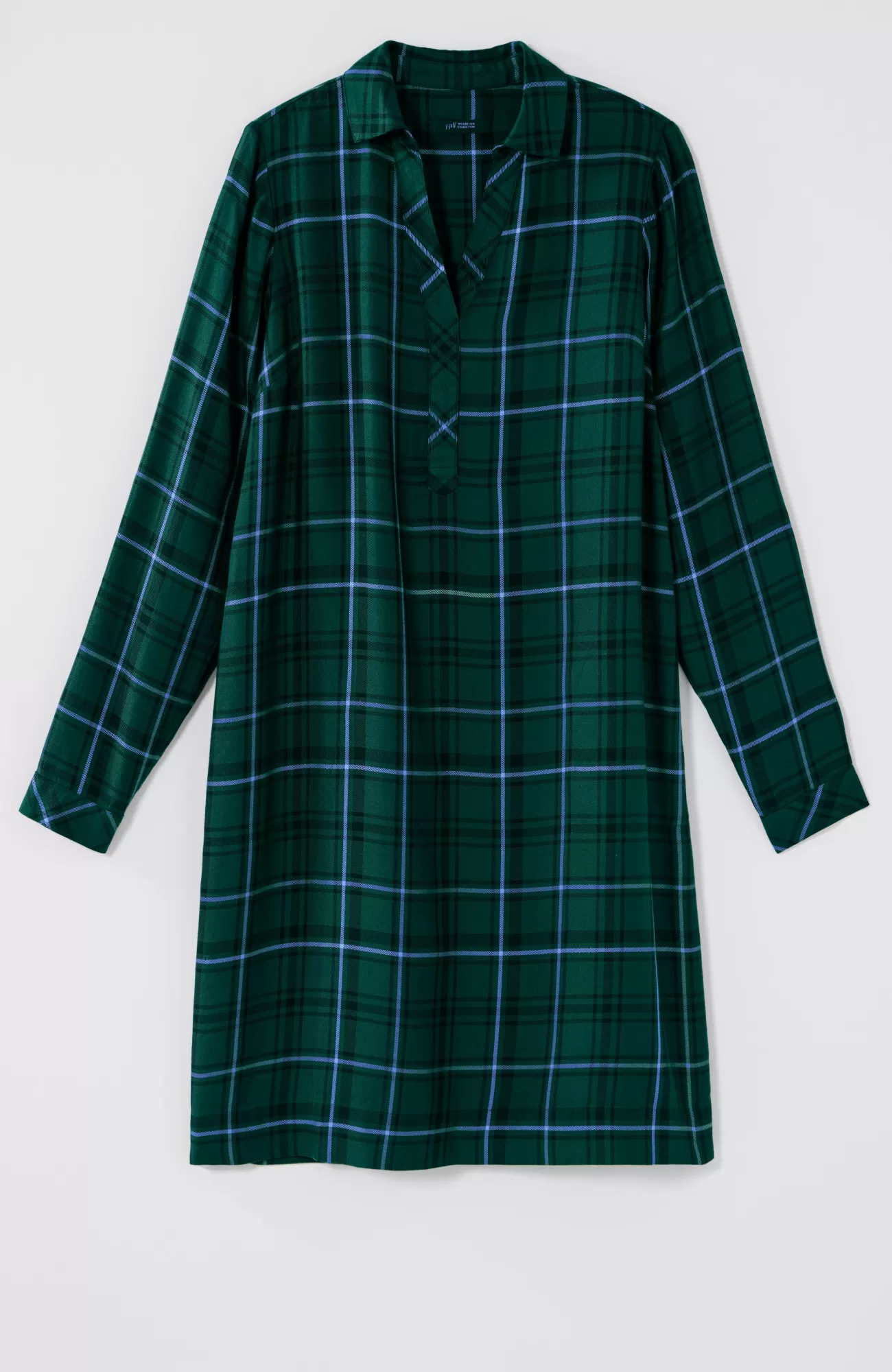 plaid_splitneck_dress_16-1.webp J.Jill Plaid Split-Neck Dress Cheap