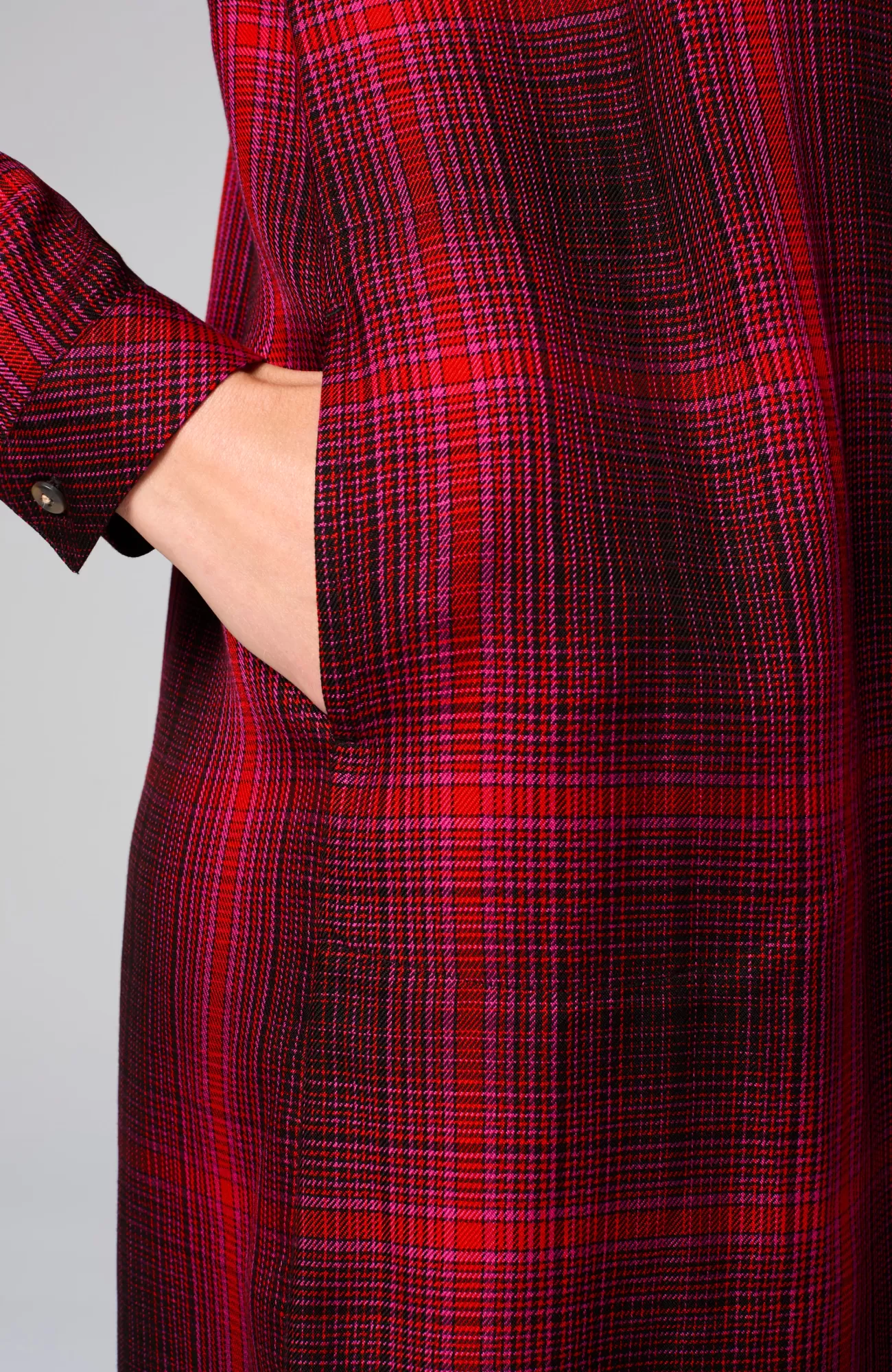 plaid_splitneck_dress_7-1.webp J.Jill Plaid Split-Neck Dress Cheap