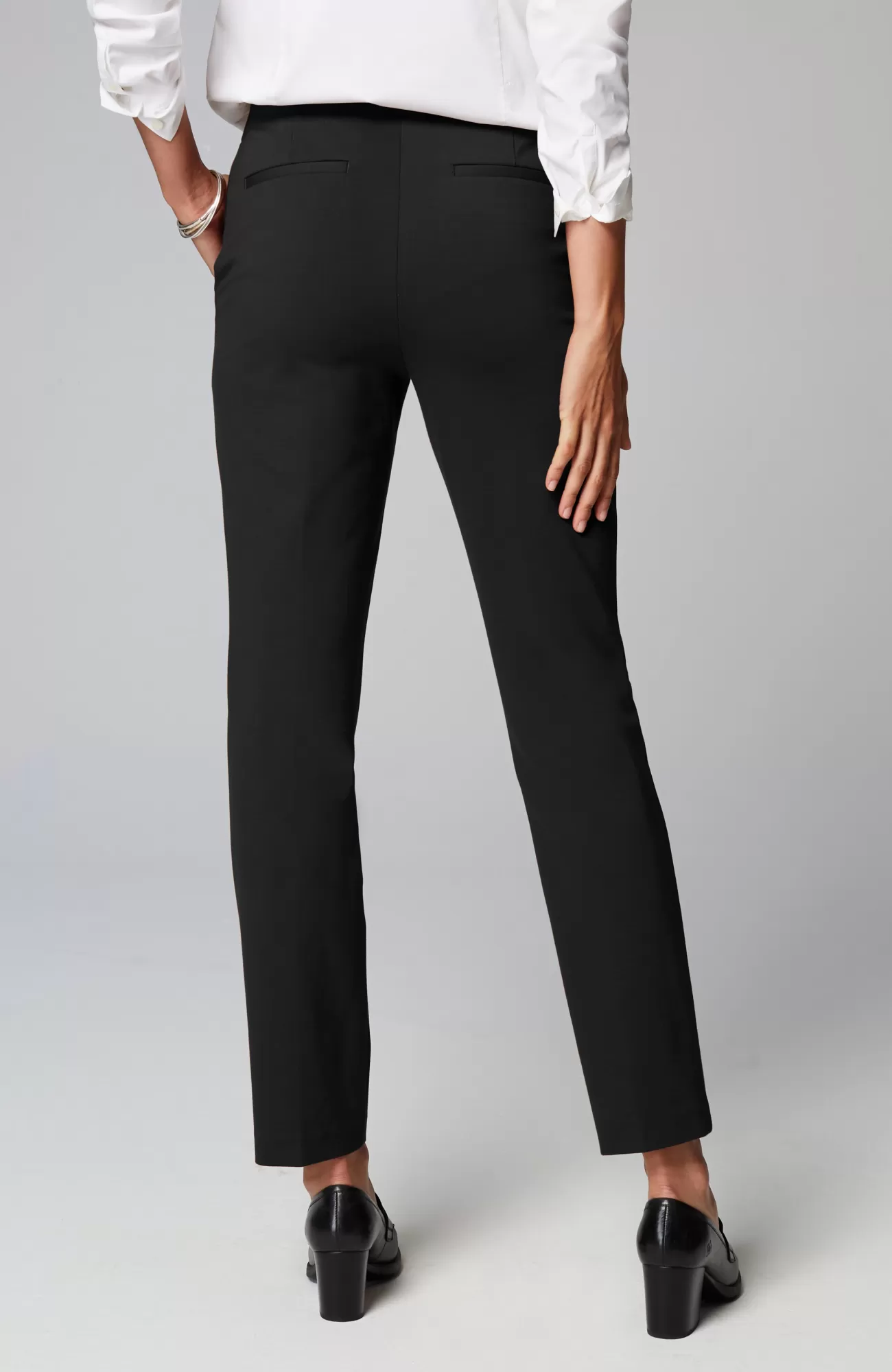 J.Jill Ponte Welt-Pockets Slim-Leg Pants Online