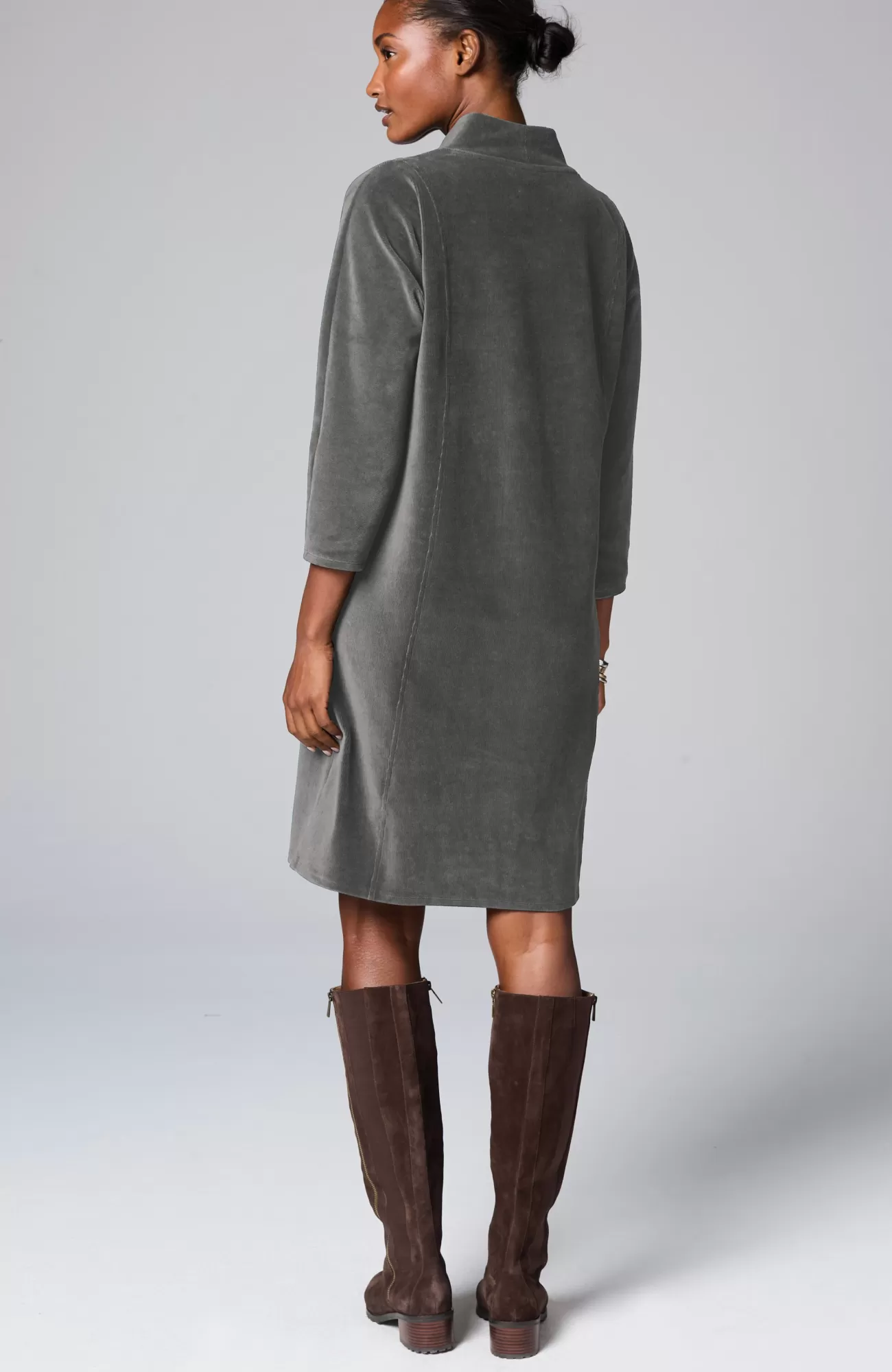 J.Jill Pure Jill Corded-Velour Dress New