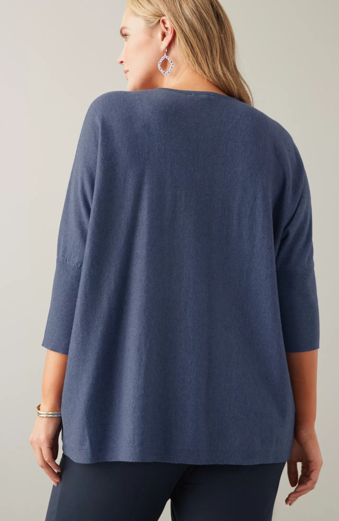 J.Jill Pure Jill Oversized V-Neck Sweater Clearance