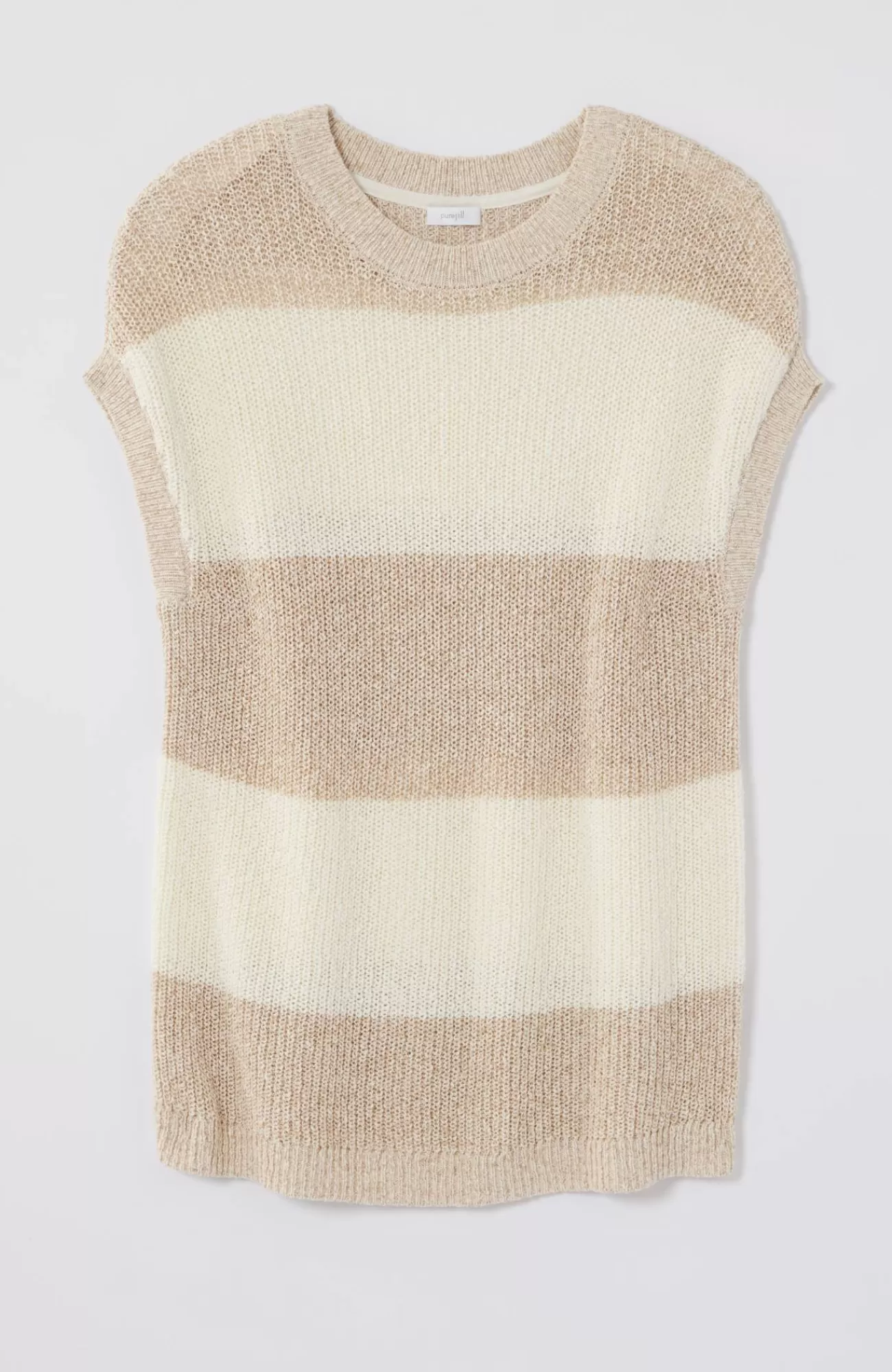 pure_jill_striped_shortsleeve_sweater_3-1.webp J.Jill Pure Jill Striped Short-Sleeve Sweater Sandbar Multi Cheap