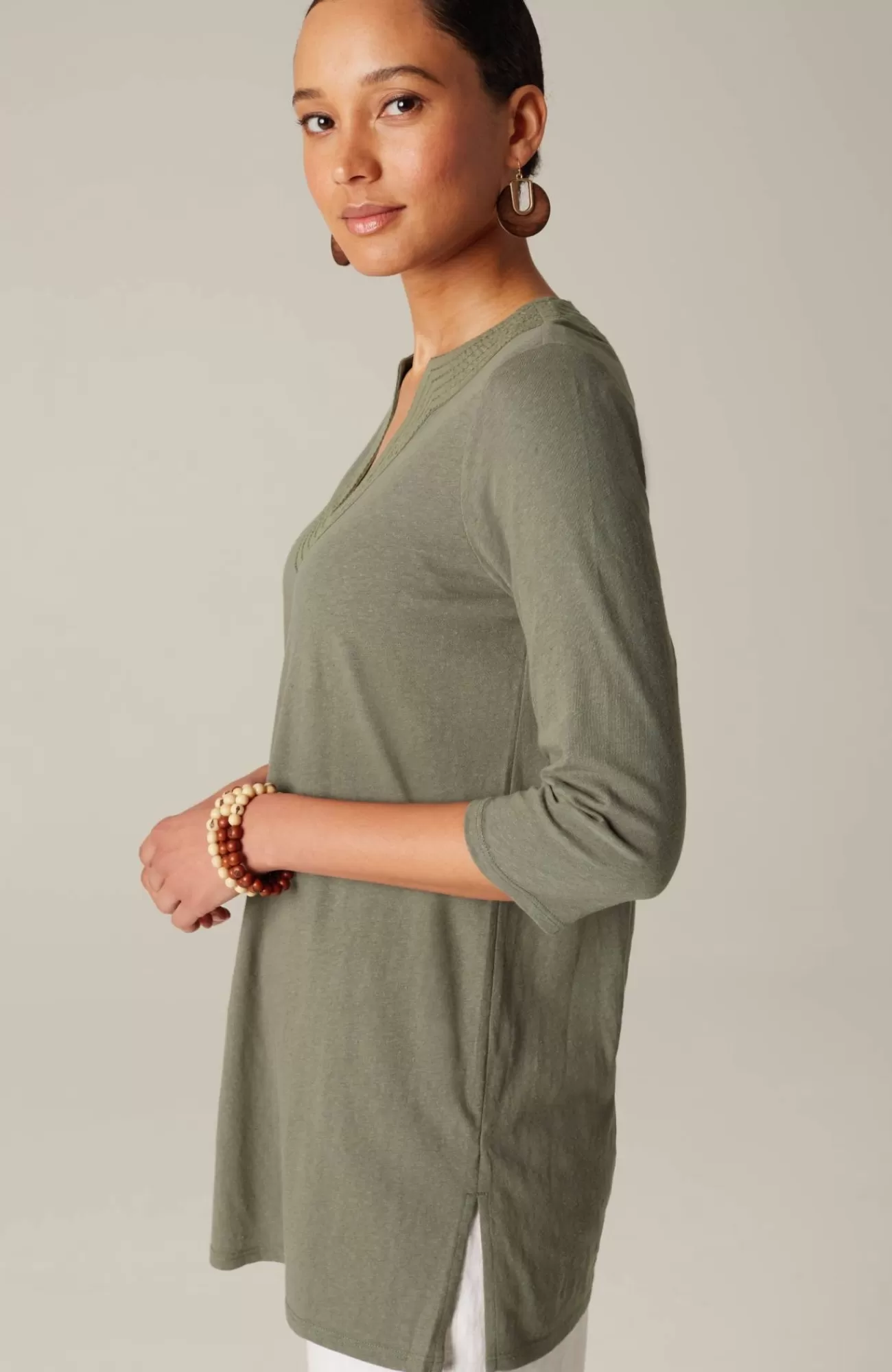 J.Jill Pure Jill Trapunto Tunic Fashion