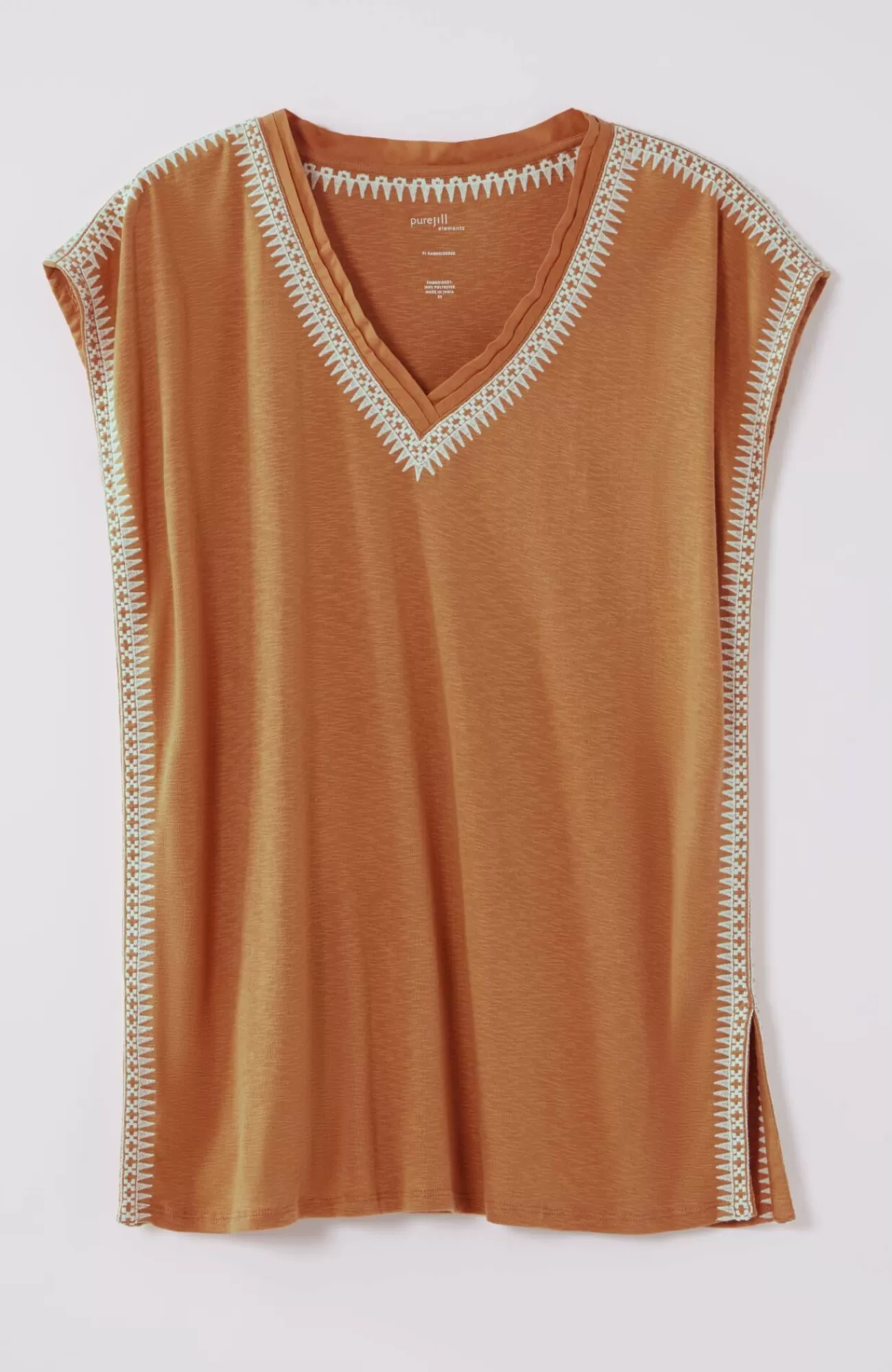 pure_jill_woventrim_embroidered_tunic_3.webp J.Jill Pure Jill Woven-Trim Embroidered Tunic Sweet Tea/cream Clearance