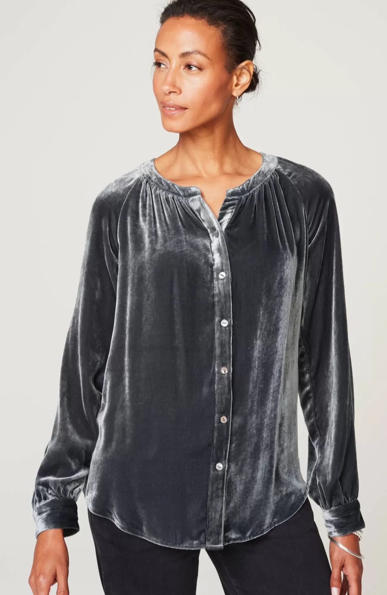 rayon__silk_velvet_blouse_10.webp J.Jill Rayon & Silk Velvet Blouse Online