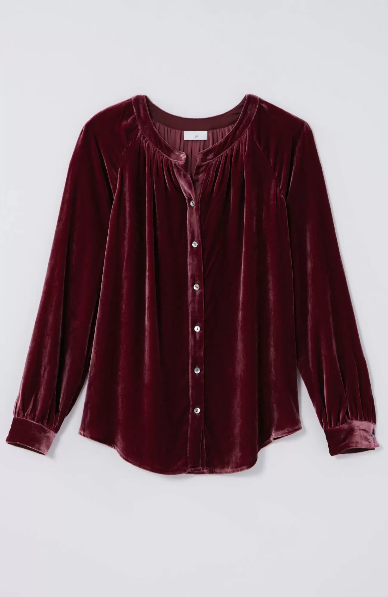 rayon__silk_velvet_blouse_3.webp J.Jill Rayon & Silk Velvet Blouse Online