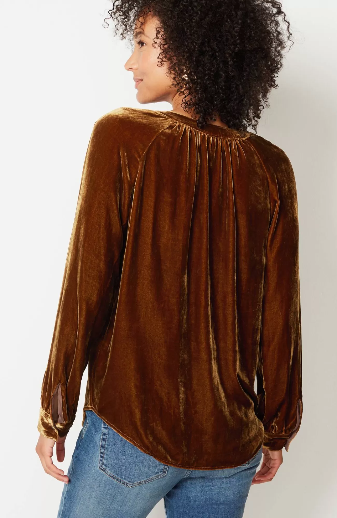 rayon__silk_velvet_blouse_7.webp J.Jill Rayon & Silk Velvet Blouse Online