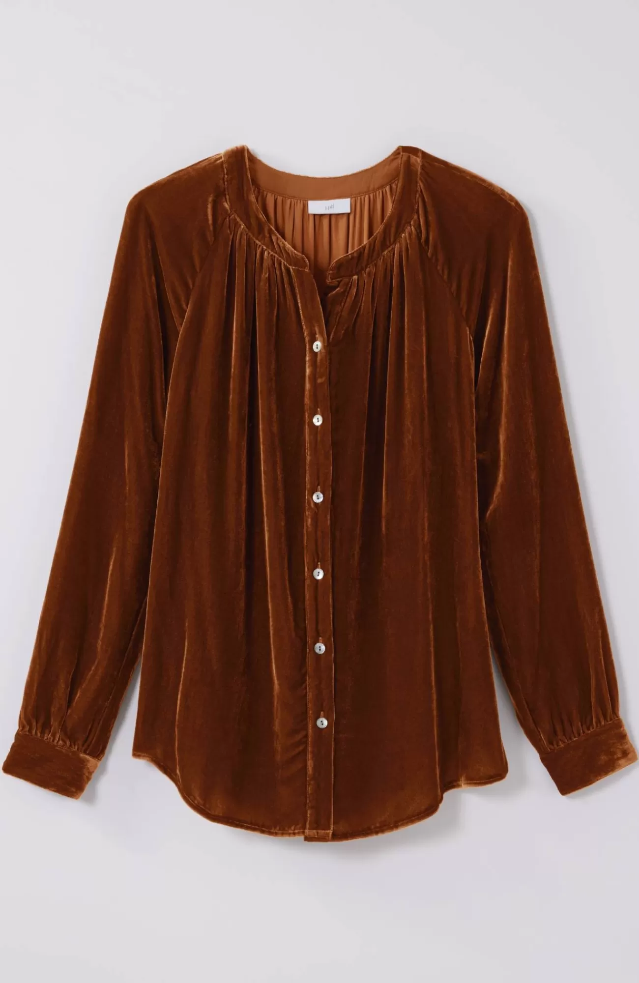 rayon__silk_velvet_blouse_8.webp J.Jill Rayon & Silk Velvet Blouse Online