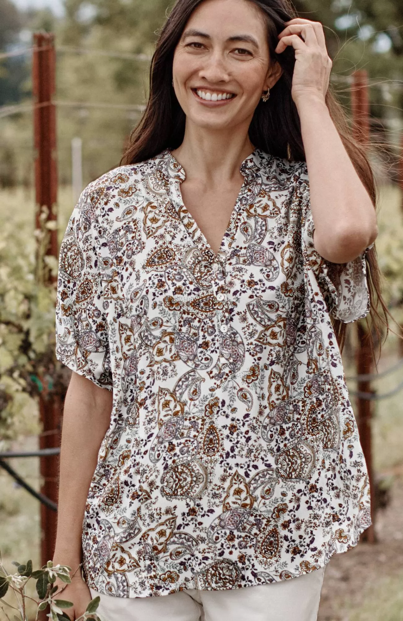 relaxed_printed_satin_top_4-1.webp J.Jill Relaxed Printed Satin Top Porcelain Paisley Lace Discount