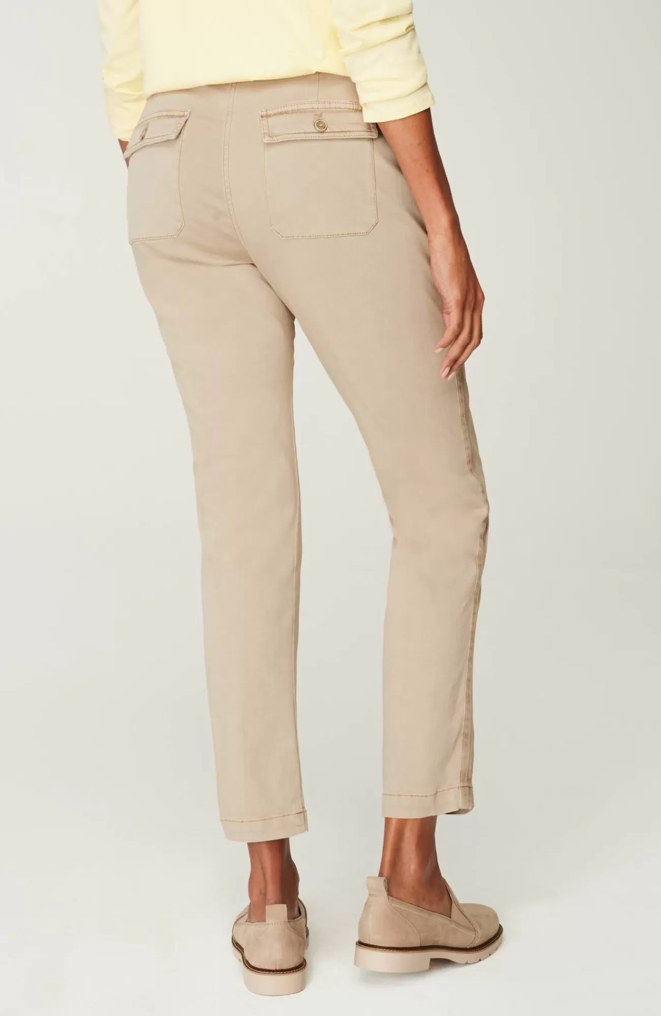 J.Jill Sateen Slim-Leg Pants Best