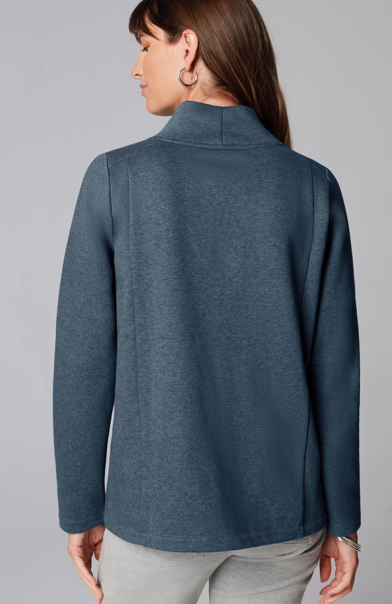 J.Jill Seamed Mock-Neck Top Cheap