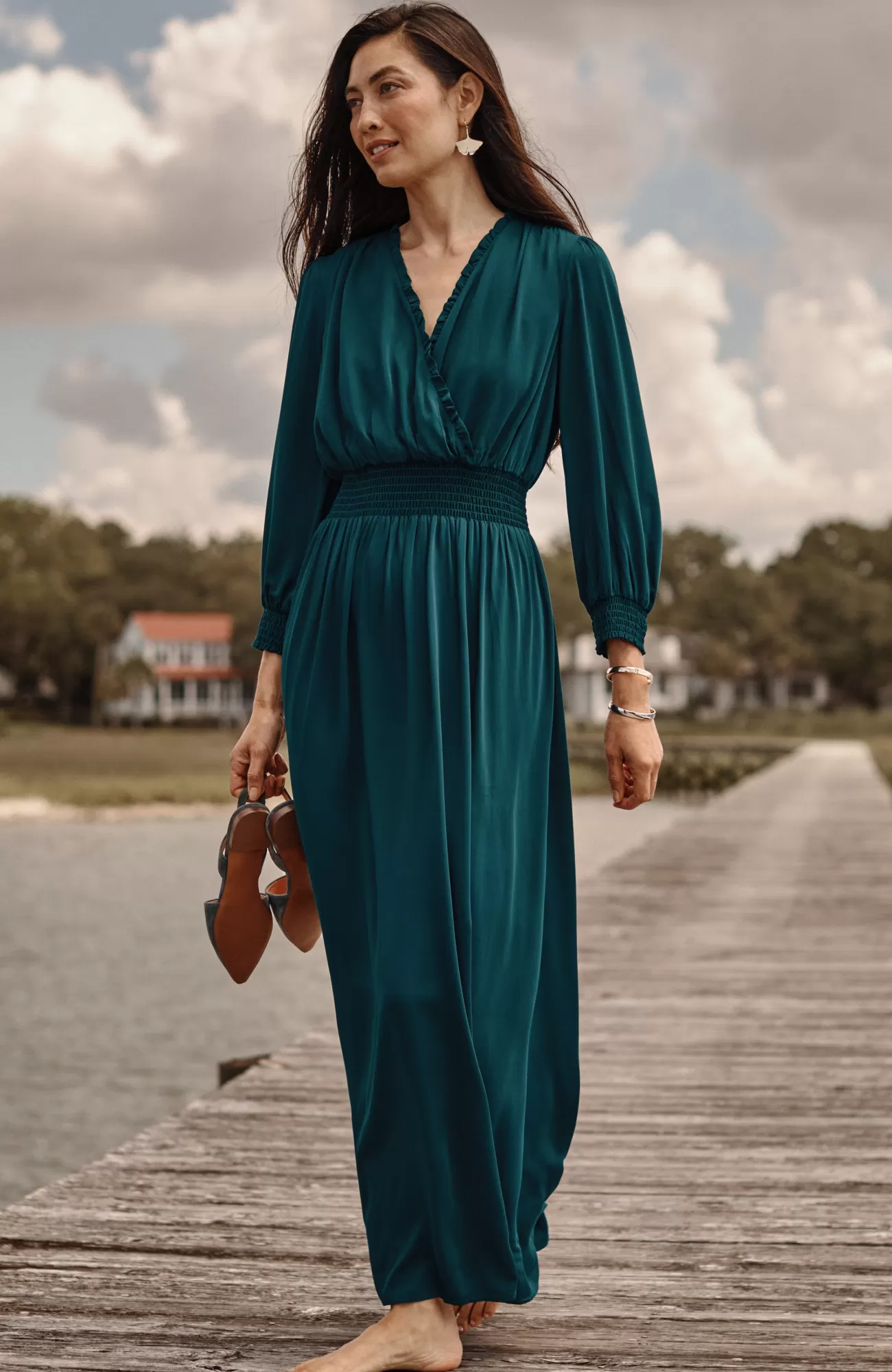 smocked_sateen_dress_5-1.webp J.Jill Smocked Sateen Dress Sale