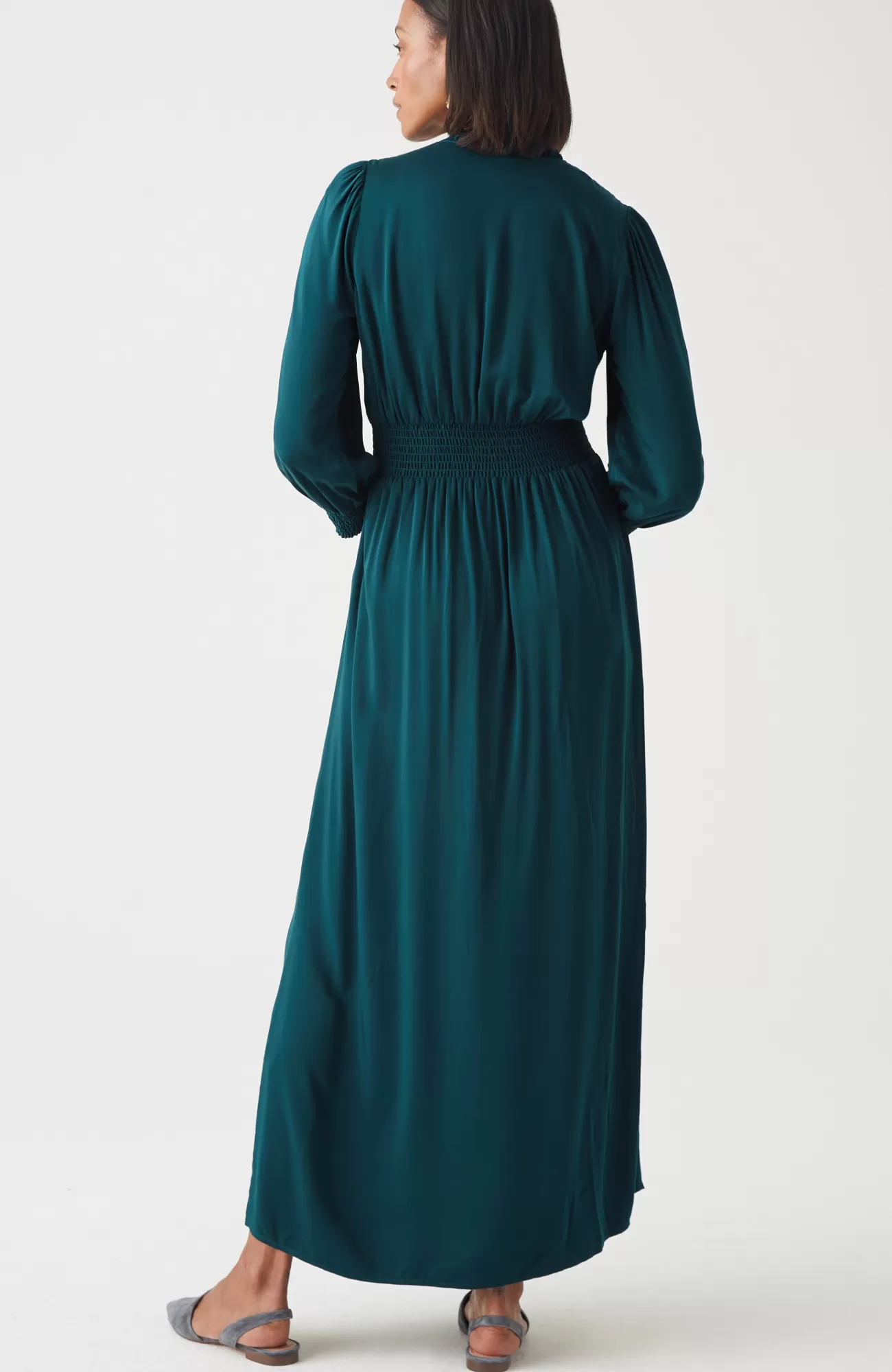 smocked_sateen_dress_6-1.webp J.Jill Smocked Sateen Dress Sale