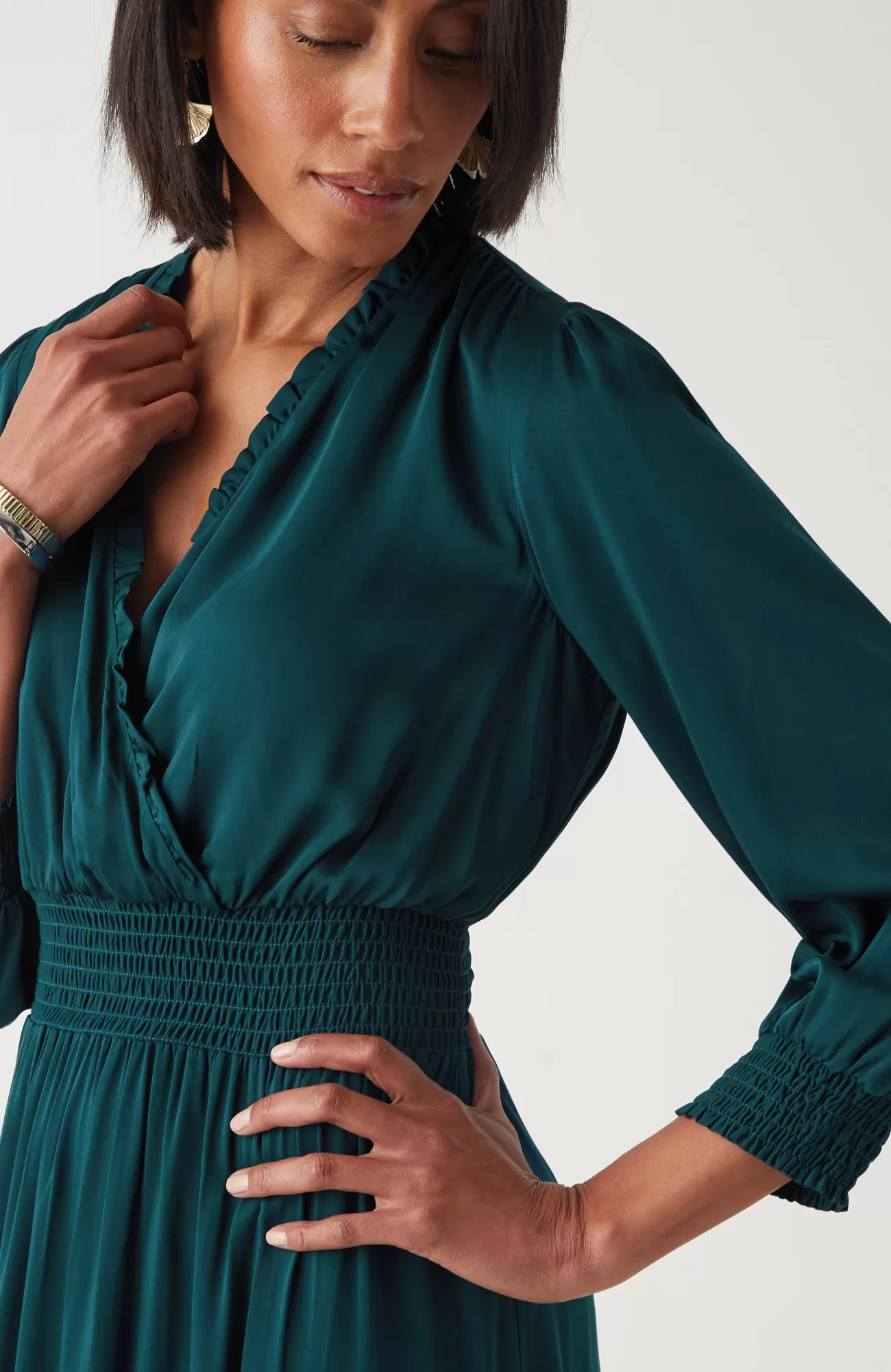 smocked_sateen_dress_7-1.webp J.Jill Smocked Sateen Dress Sale