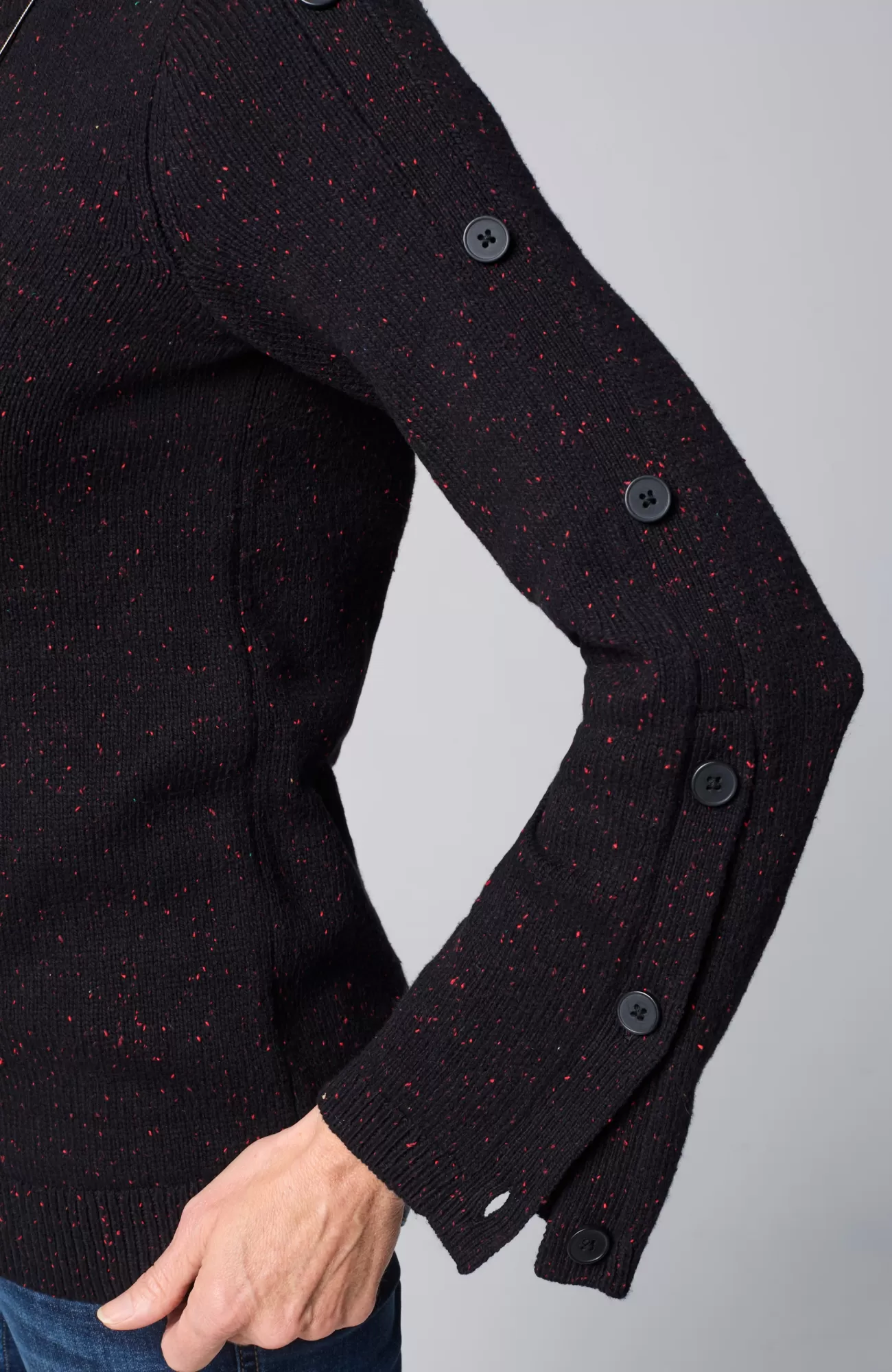 tweed_buttonedsleeve_sweater_2-1.webp J.Jill Tweed Buttoned-Sleeve Sweater Fashion