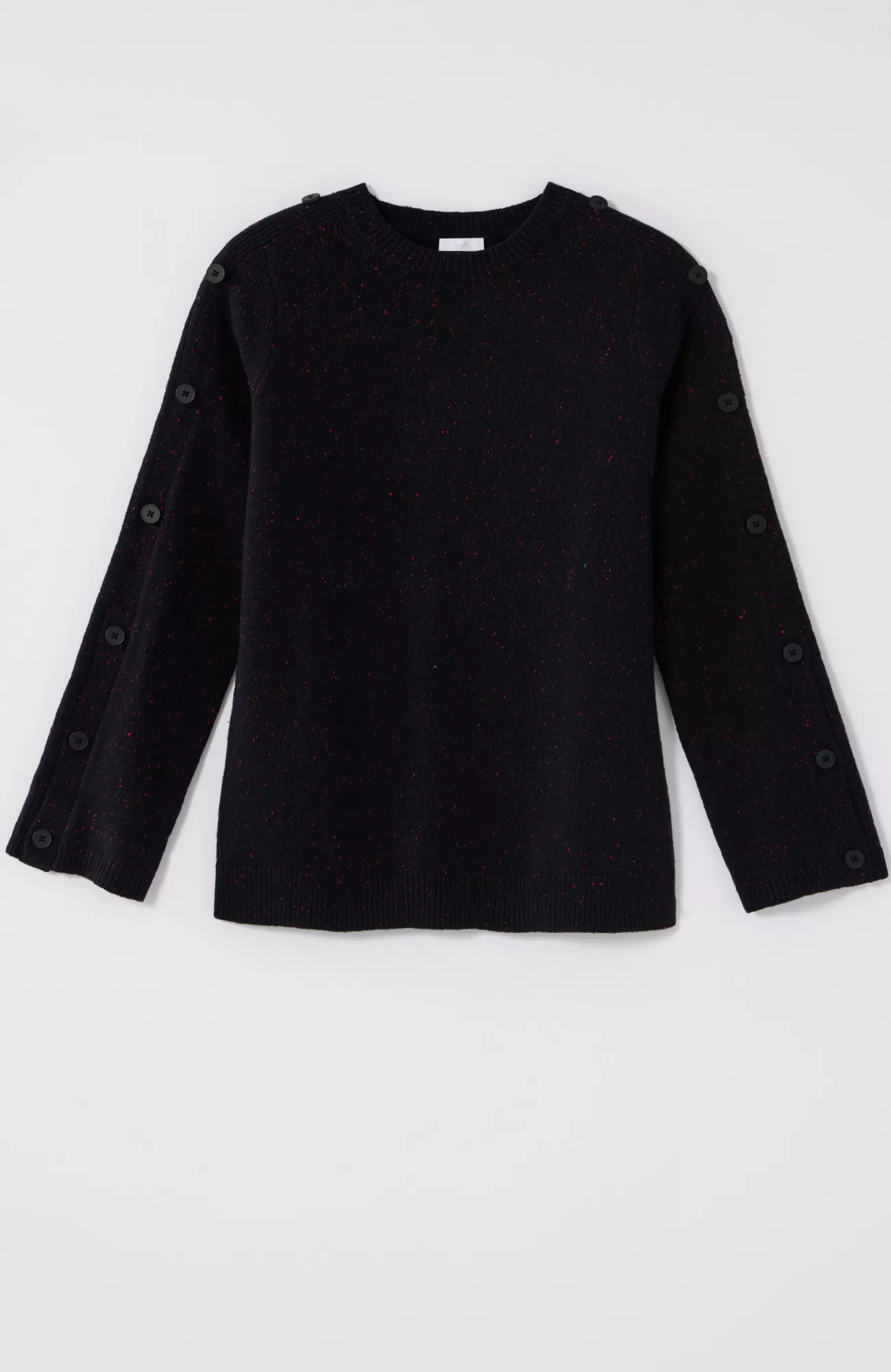 tweed_buttonedsleeve_sweater_3-1.webp J.Jill Tweed Buttoned-Sleeve Sweater Fashion