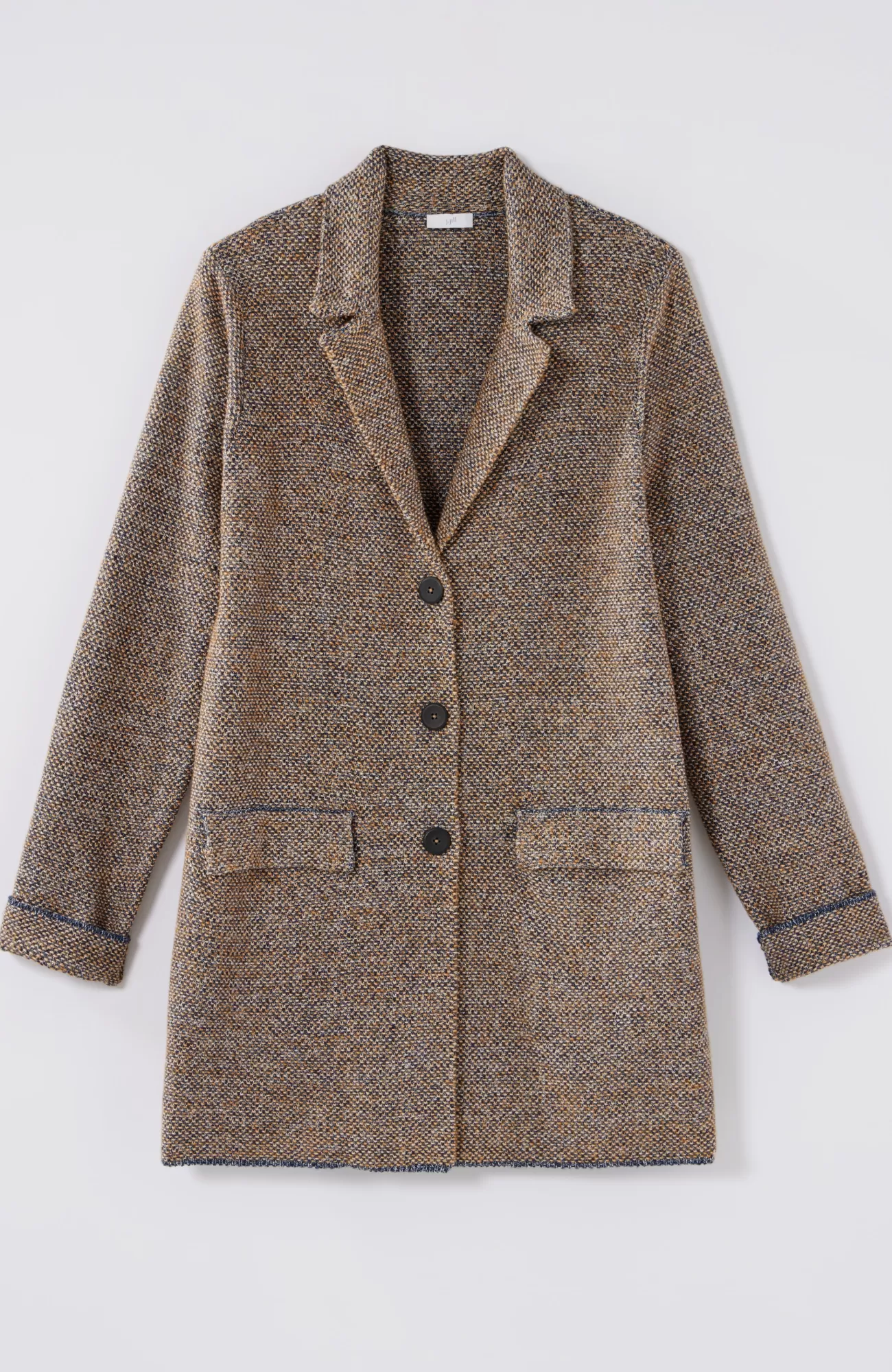 tweedtextured_sweaterjacket_5-1.webp J.Jill Tweed-Textured Sweater-Jacket Maple Sugar Multi Online