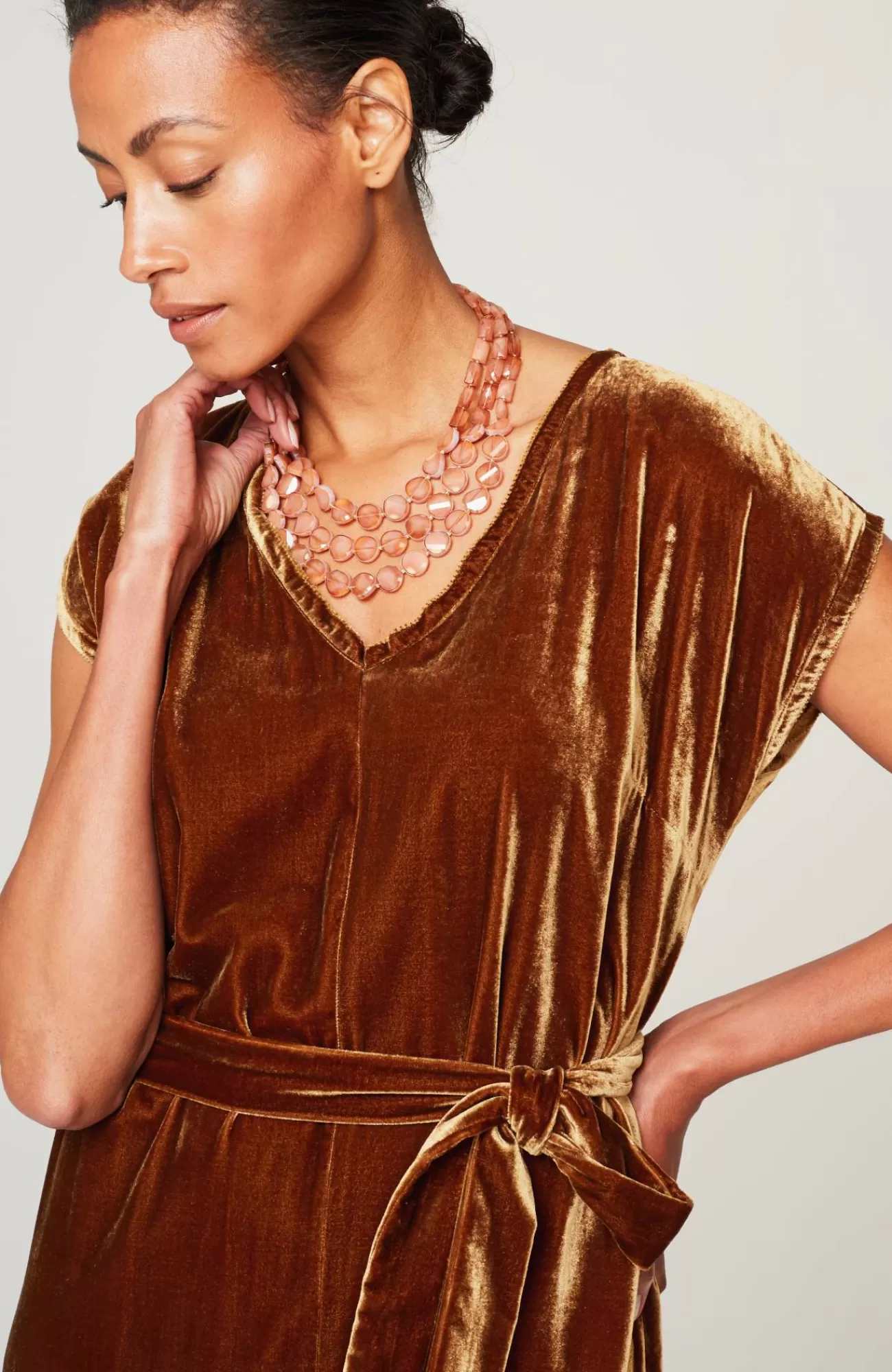 velvet_maxi_dress_2.webp J.Jill Velvet Maxi Dress Whiskey Barrel Best Sale