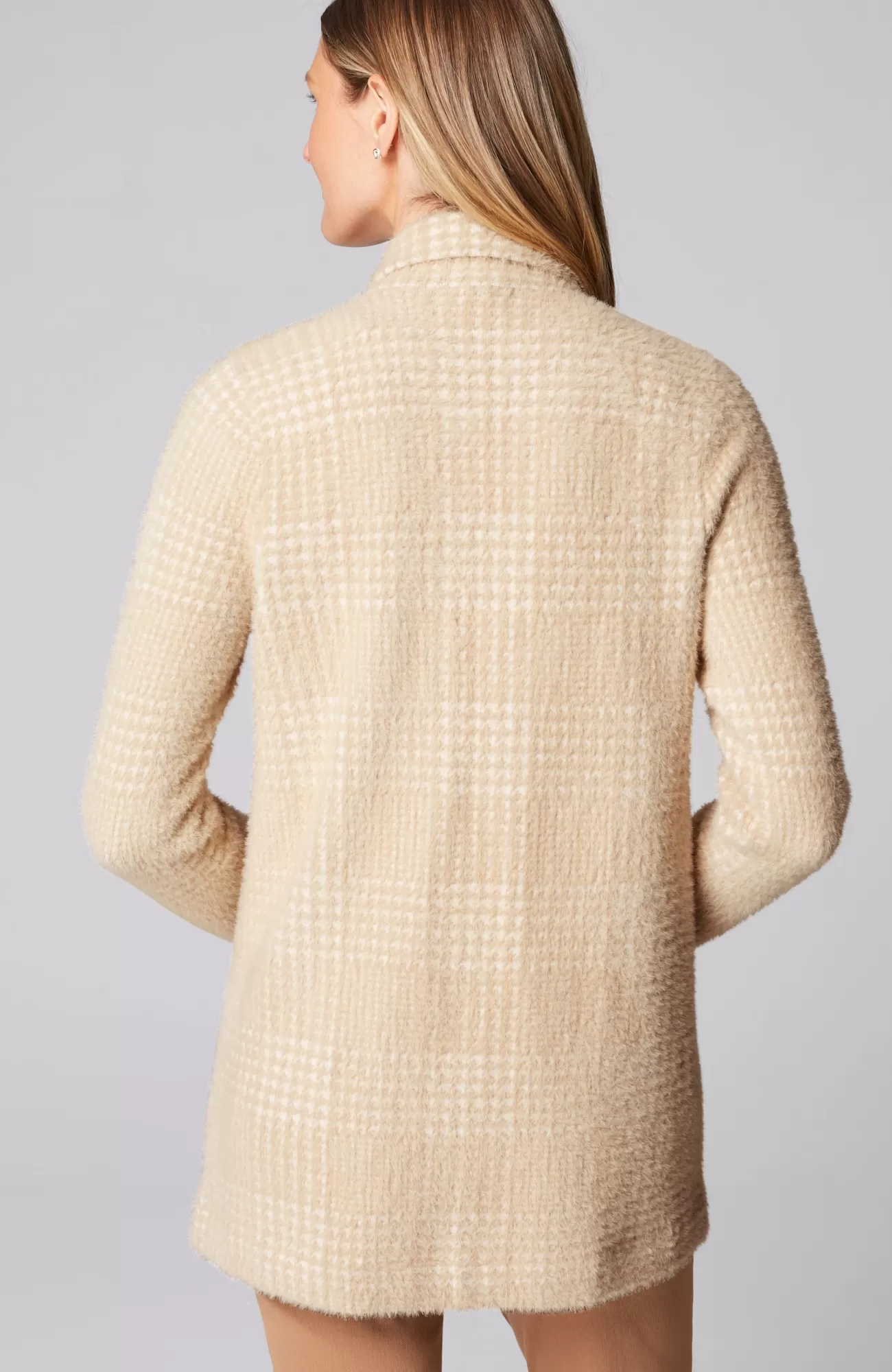 wearever_luxe_soft_plaid_sweaterjacket_2-1.webp J.Jill Wearever Luxe Soft Plaid Sweater-Jacket Cream/light Toffee Fashion