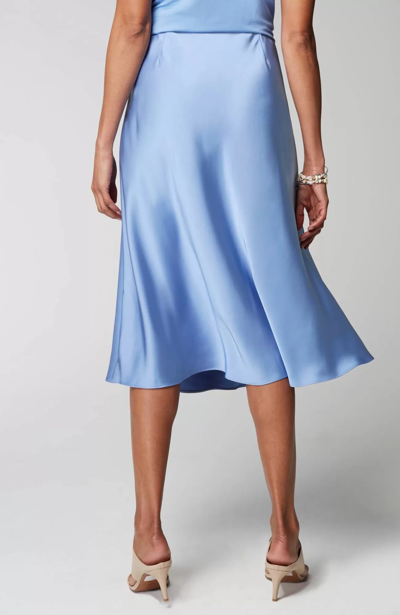 wearever_satin_aline_skirt_2.webp J.Jill Wearever Satin A-Line Skirt Blue Jay Store