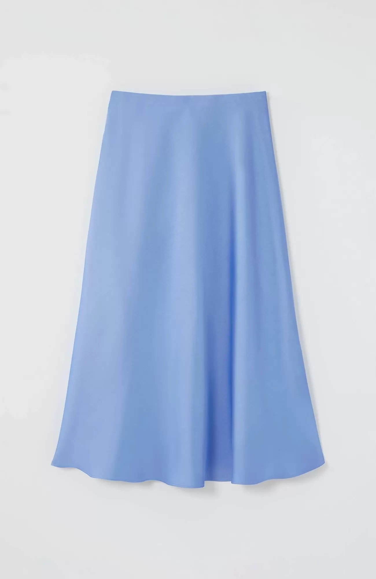 wearever_satin_aline_skirt_3.webp J.Jill Wearever Satin A-Line Skirt Blue Jay Store