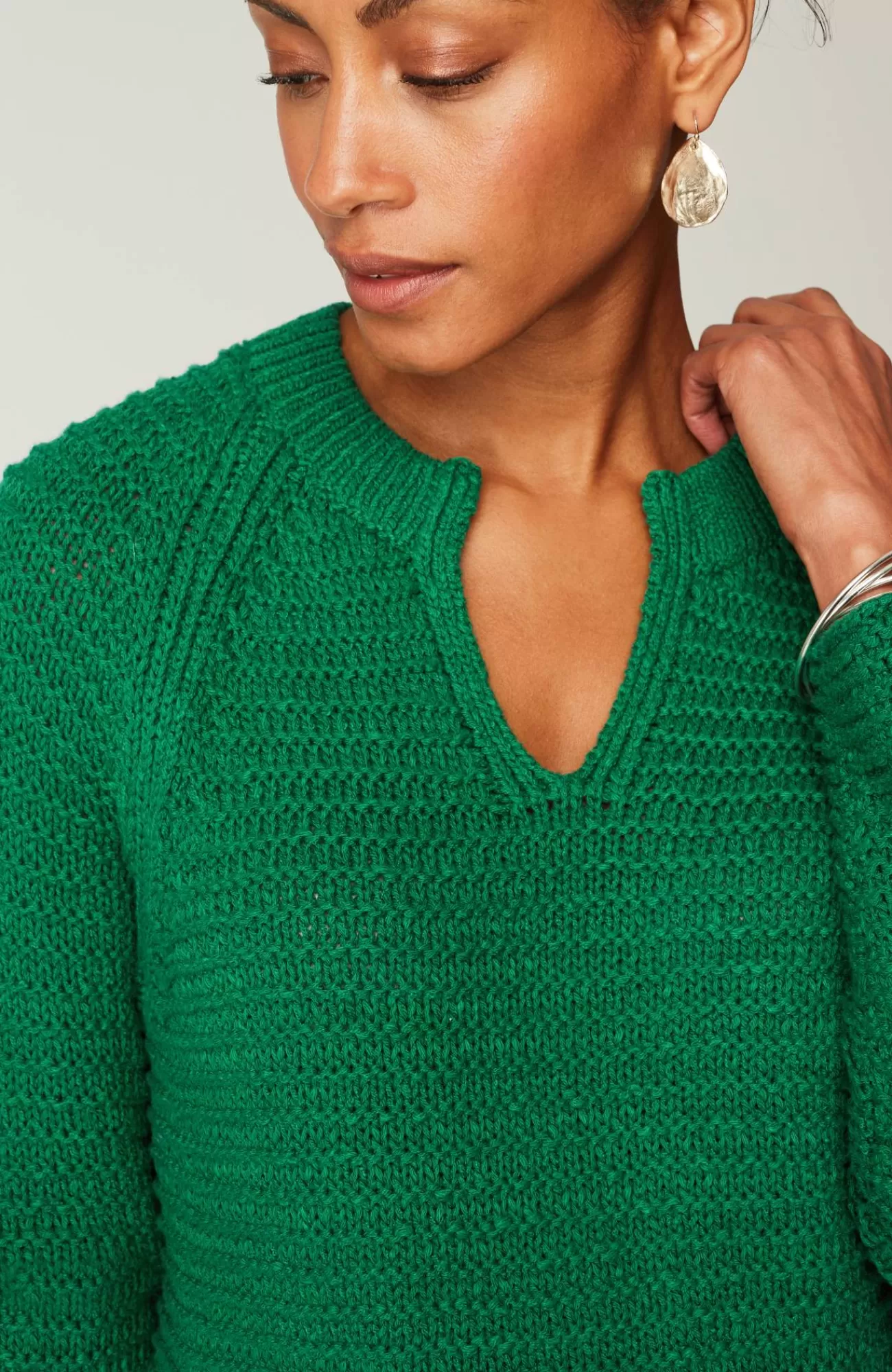 wearever_textured_splitneck_sweater_10-1.webp J.Jill Wearever Textured Split-Neck Sweater Cheap