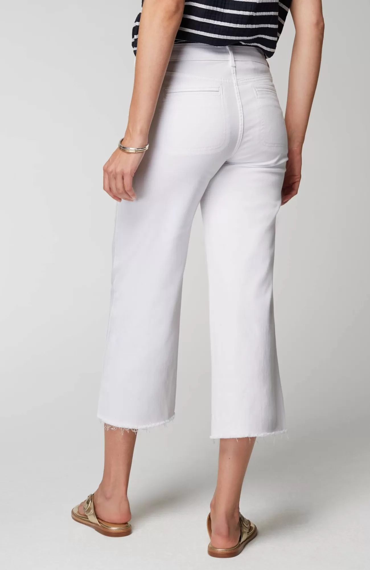 J.Jill Wide-Leg Welt-Pocket Crops Outlet