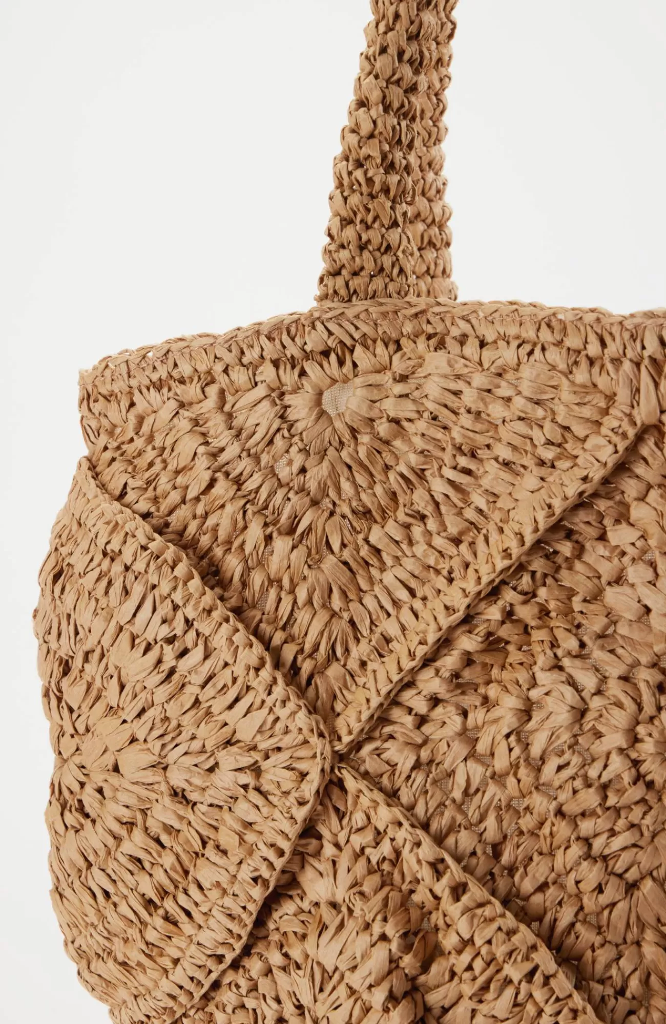J.Jill Woven Diamond Summer Tote Natural Best Sale